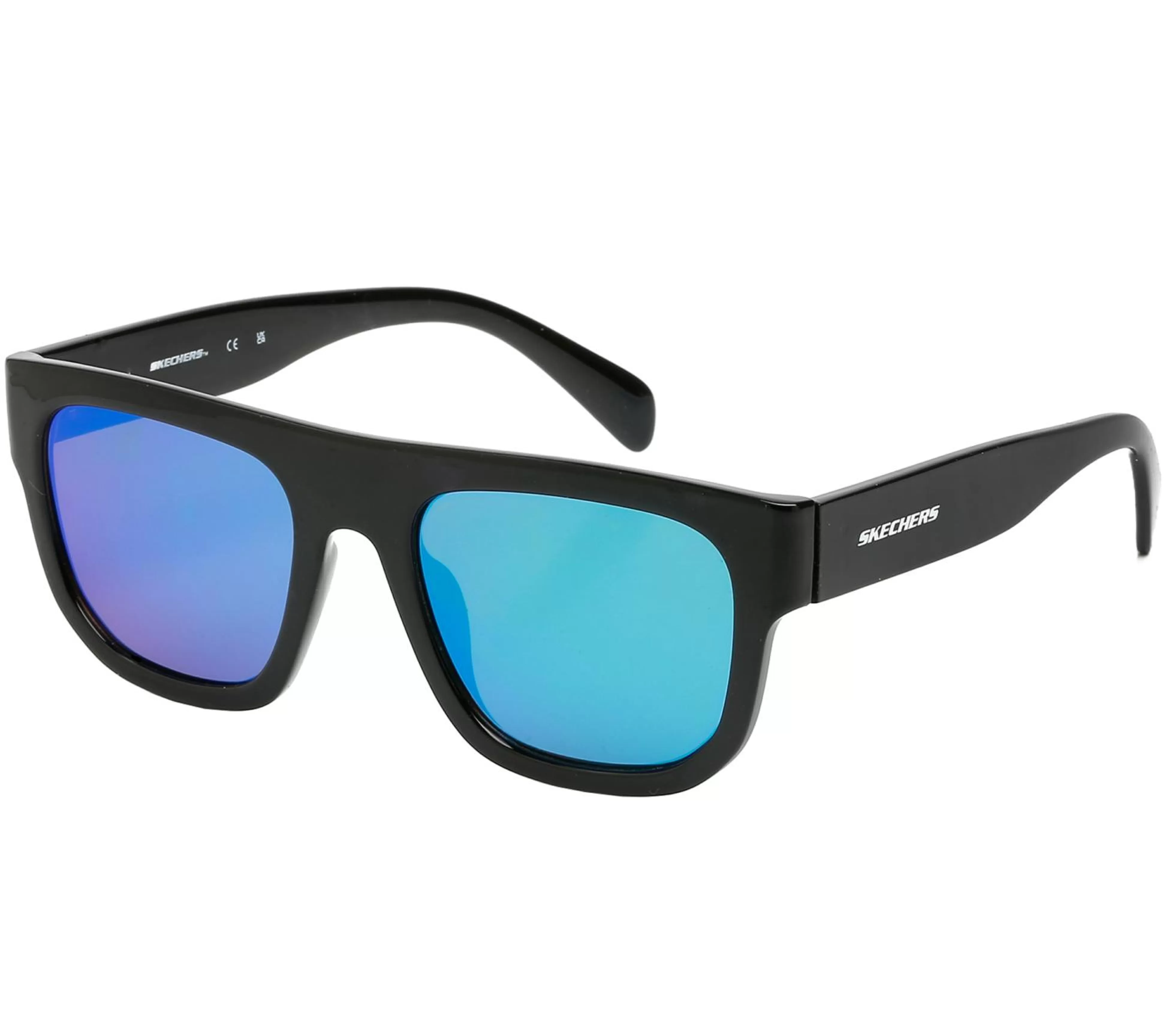 SKECHERS Zonnebrillen^Square Sunglasses ZWART