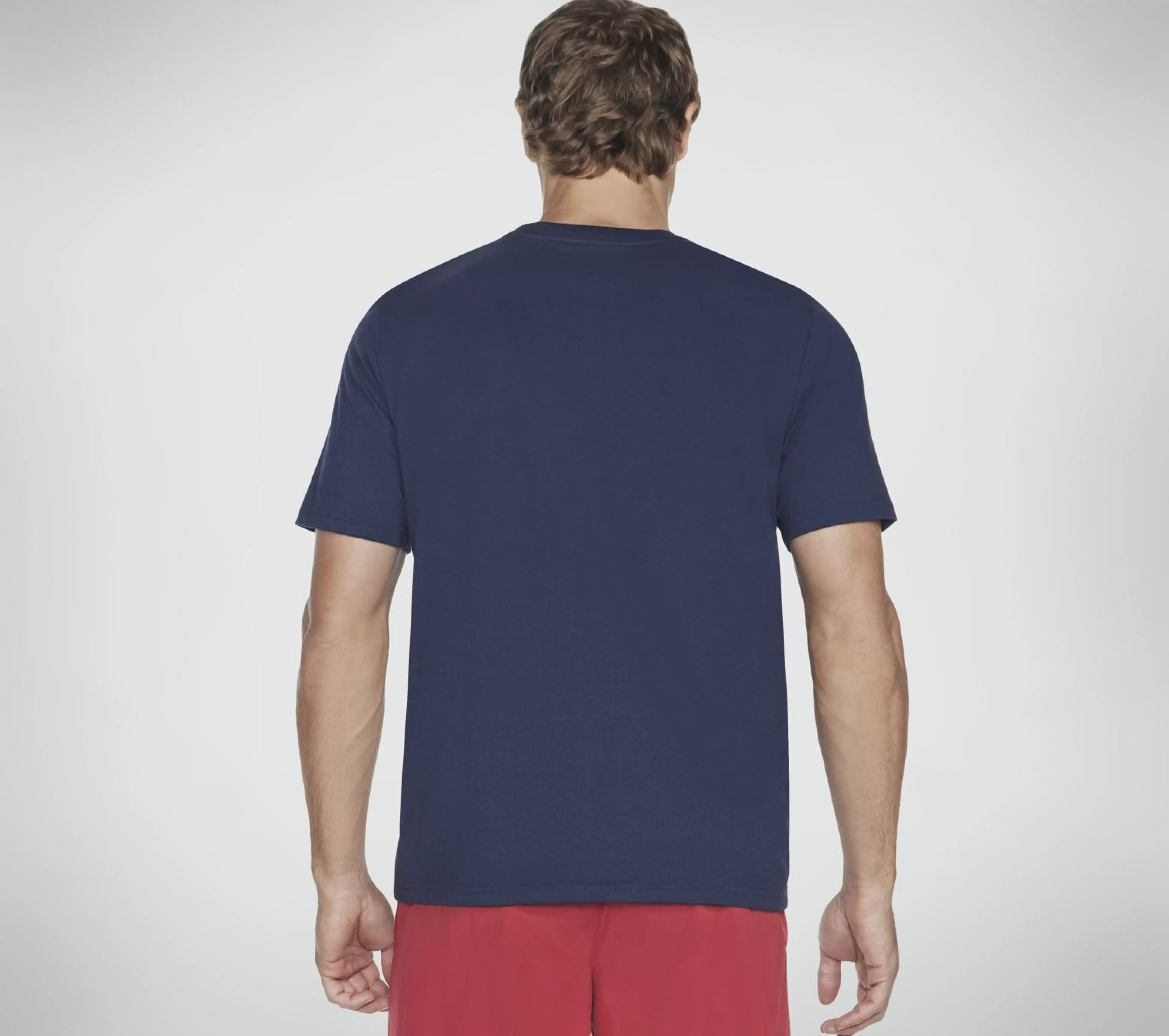 SKECHERS Tops | Tops^Strikethrough Tee MARINE