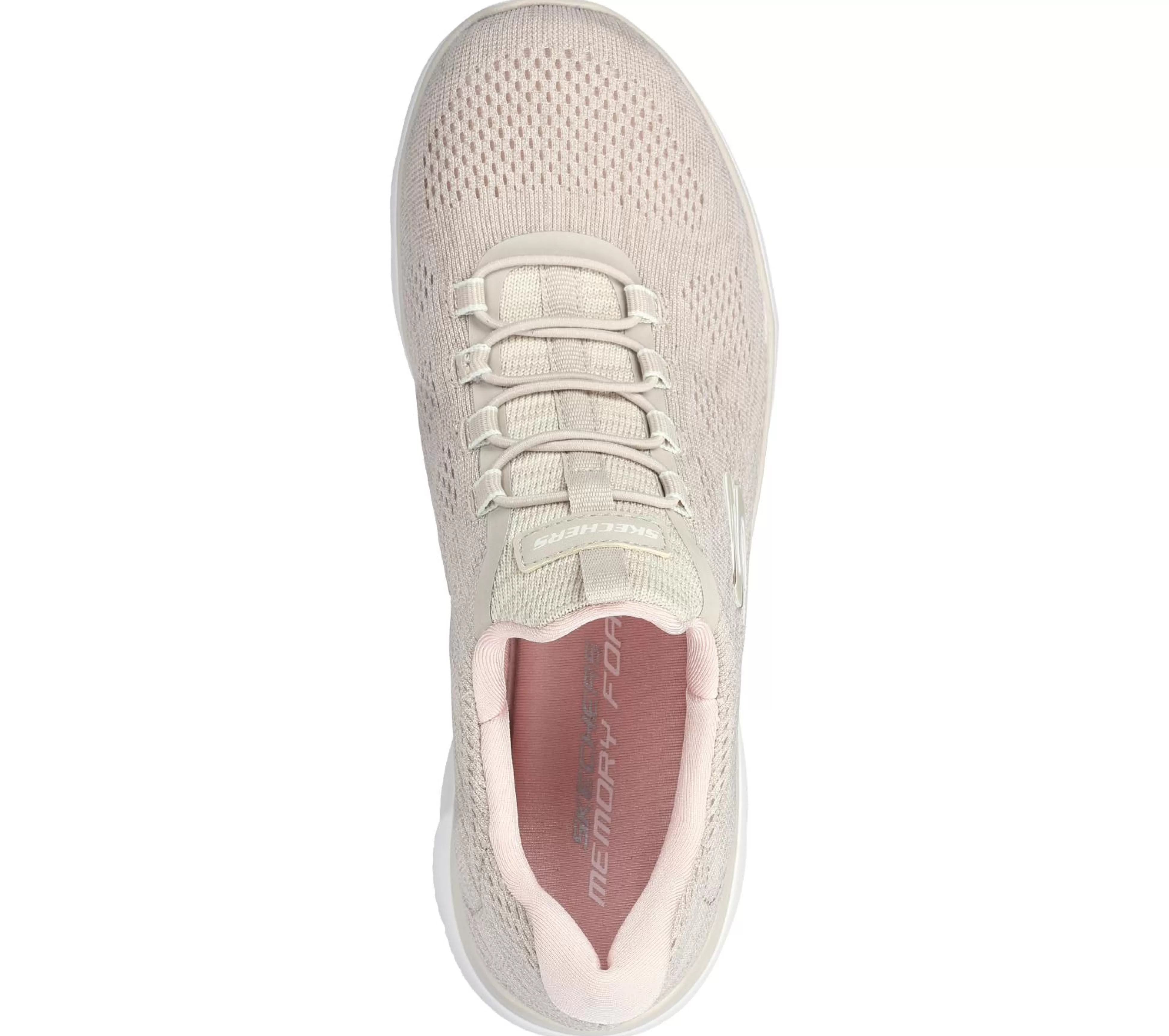 SKECHERS Instappers | Sportieve Sneakers^Summits - Fun Flair TAUPE / ROZE