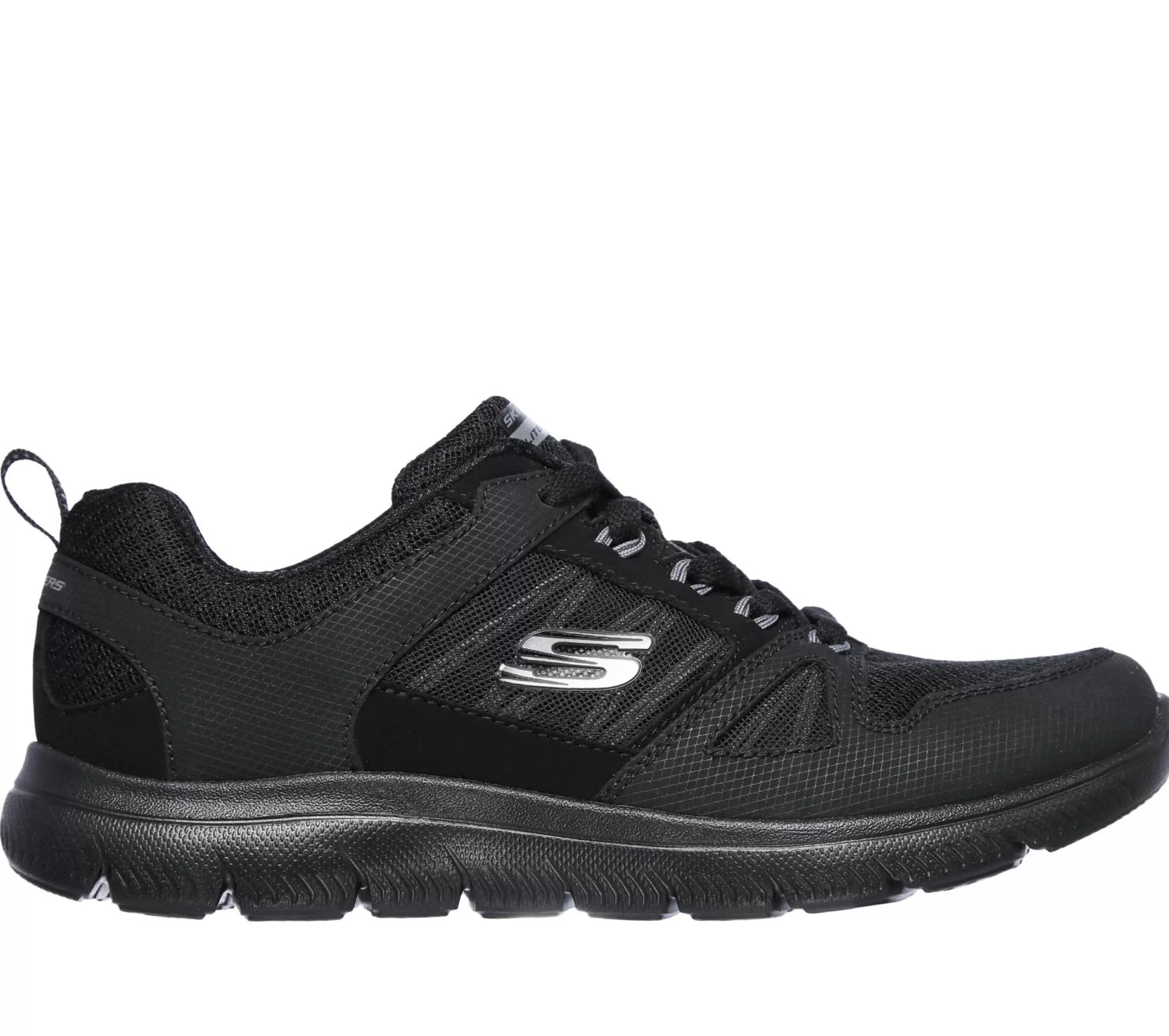 SKECHERS Sportieve Sneakers^Summits - New World ZWART