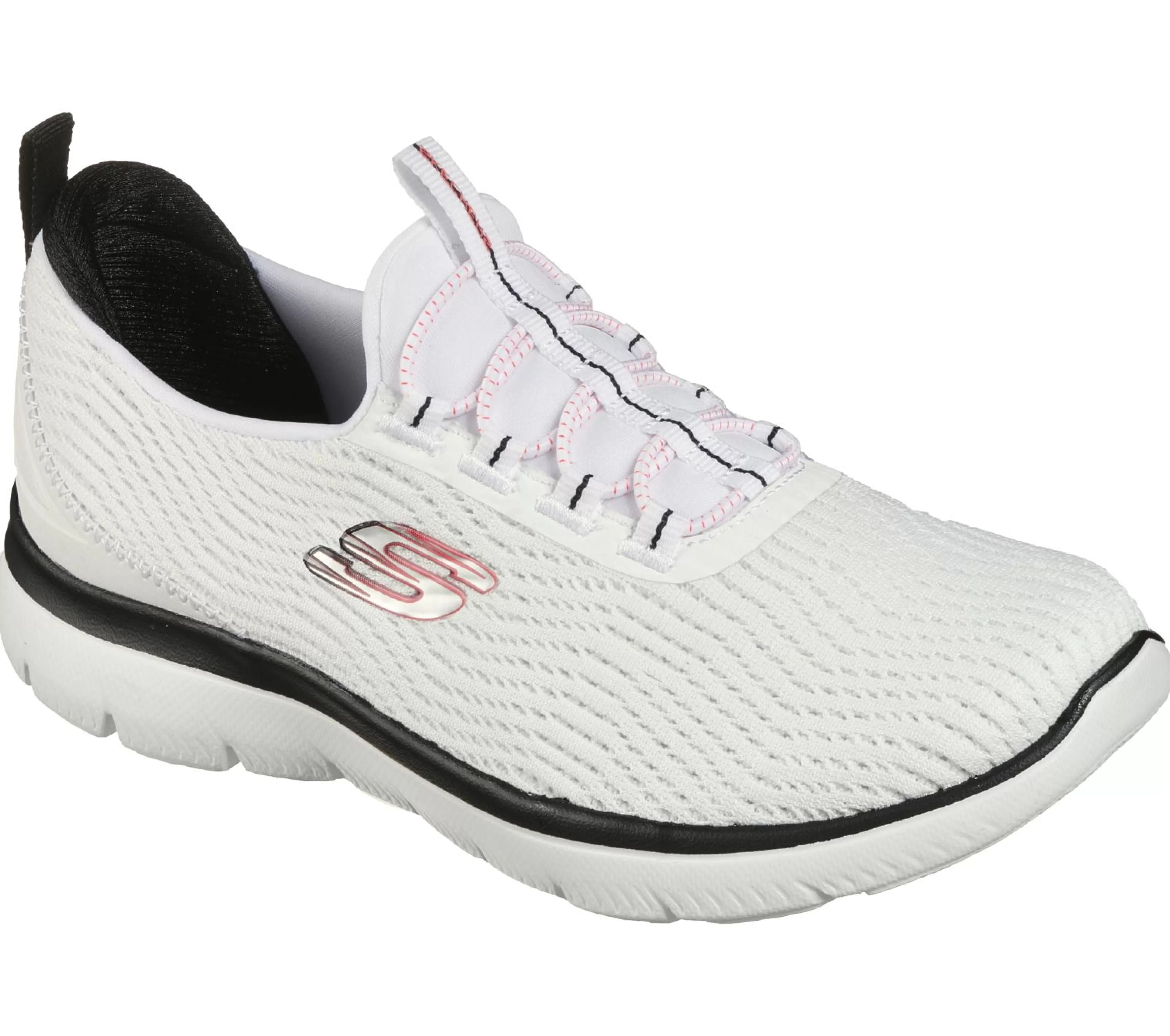 SKECHERS Instappers | Sportieve Sneakers^Summits - Next Wave WIT / ZWART