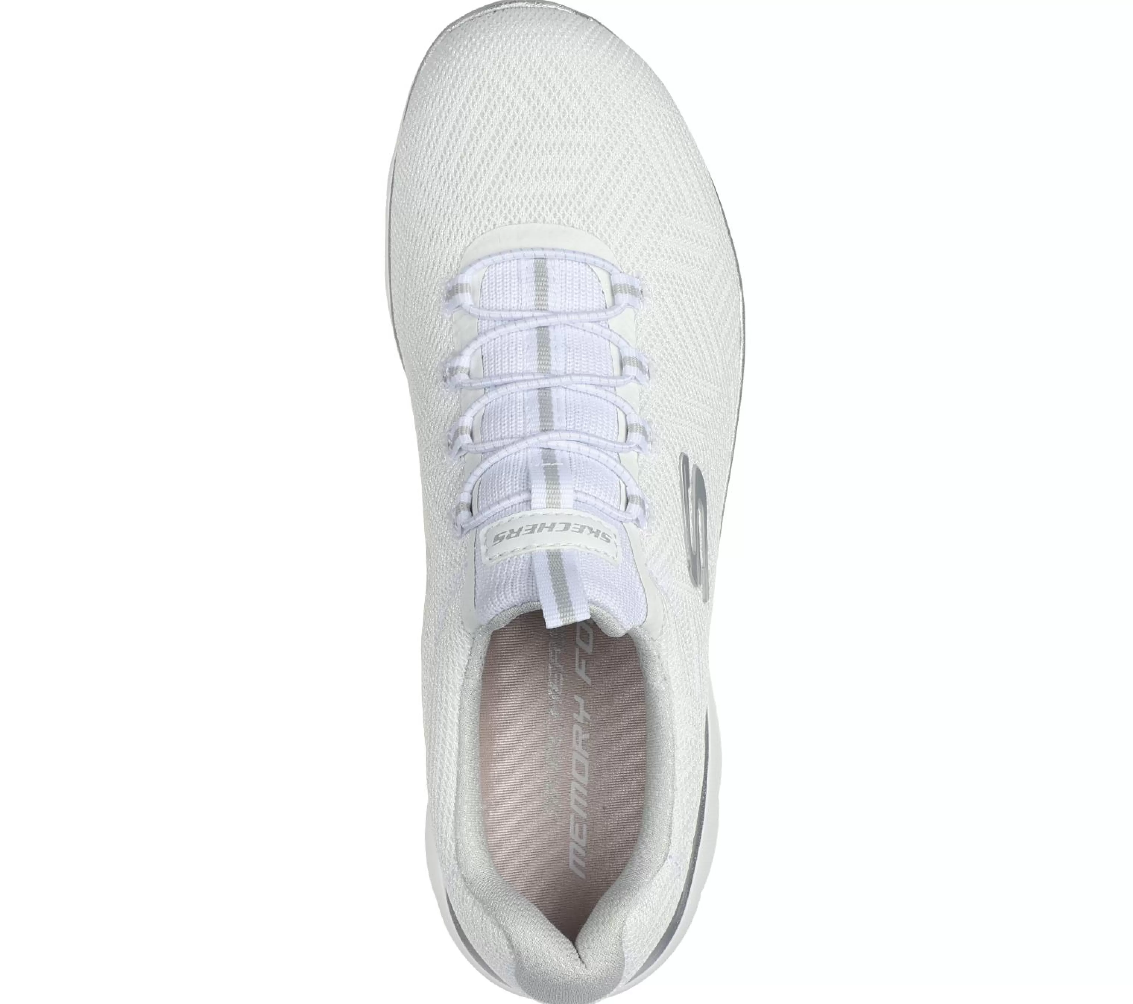 SKECHERS Instappers | Sportieve Sneakers^Summits - Artistry Chic WIT / ZILVER