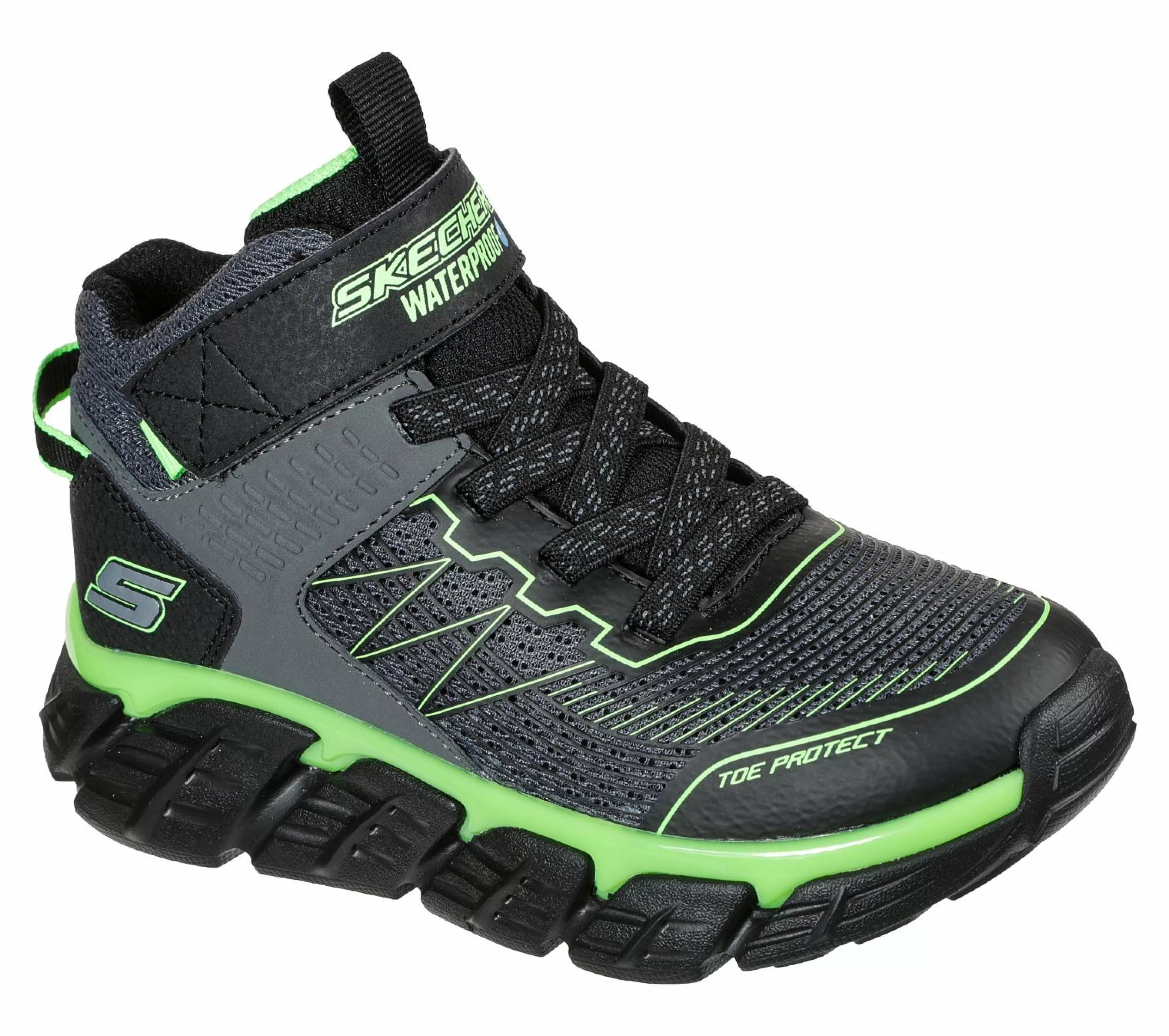 SKECHERS Boots^Tech-Grip - High-Surge GRIJS / LIMOEN