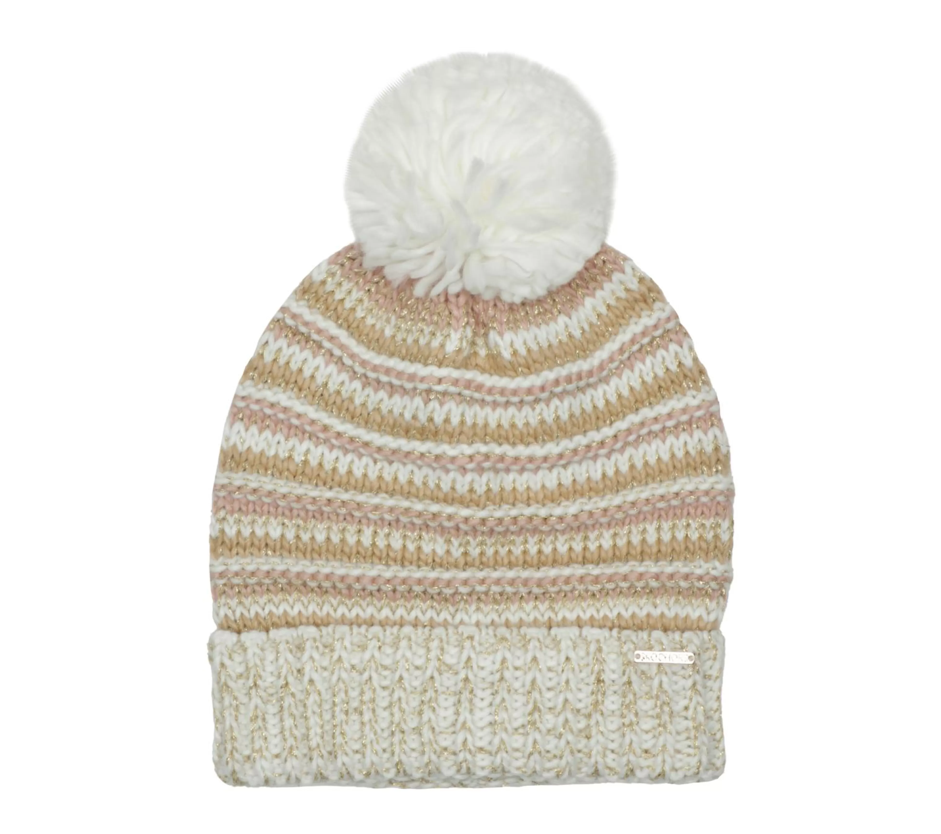 SKECHERS Winter Accessoires | Petten^Textured Stripe Chunk Beanie NATUURLIJK