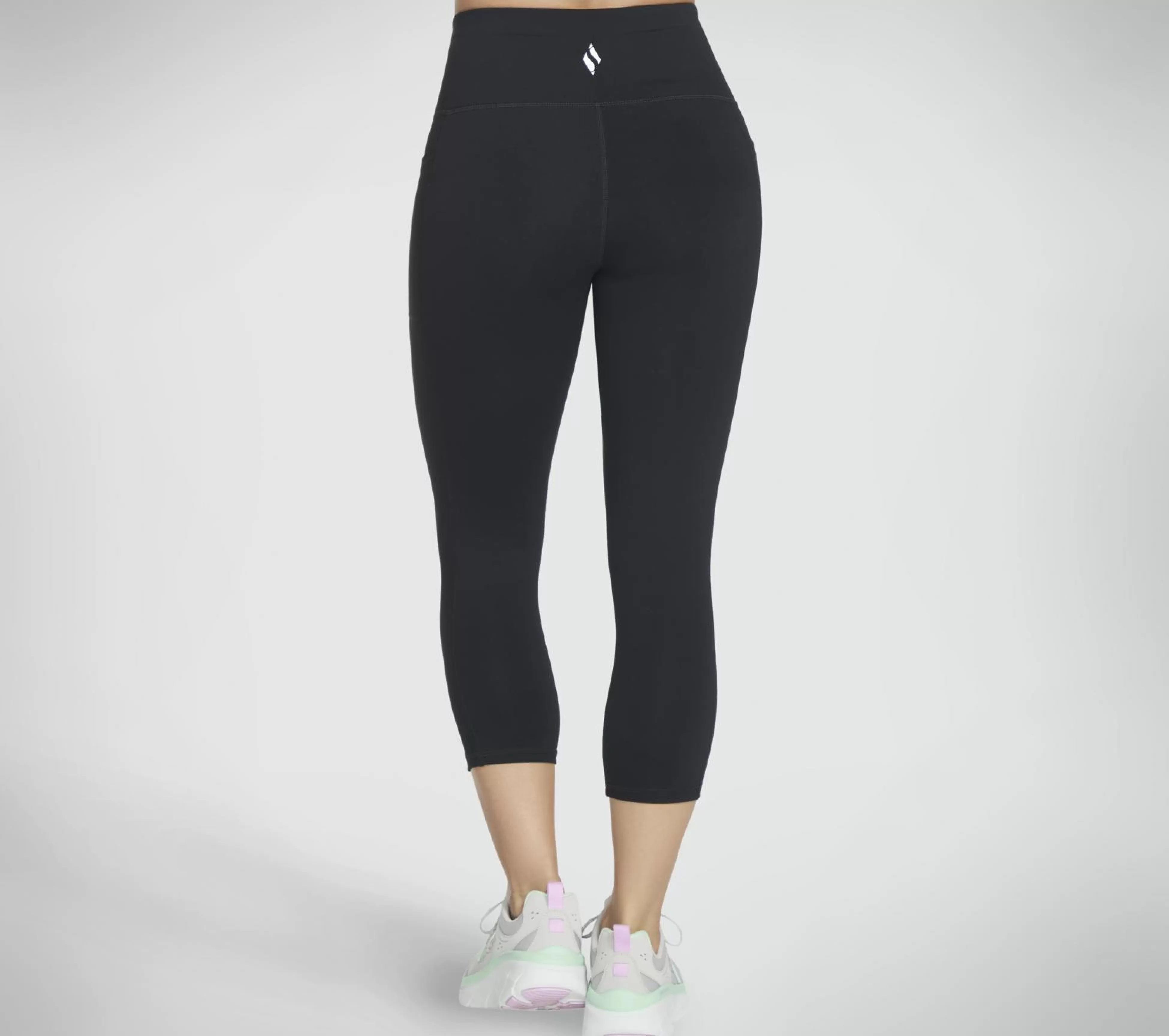 SKECHERS Broeken | Broeken^The GO WALK HW Mid Legging ZWART