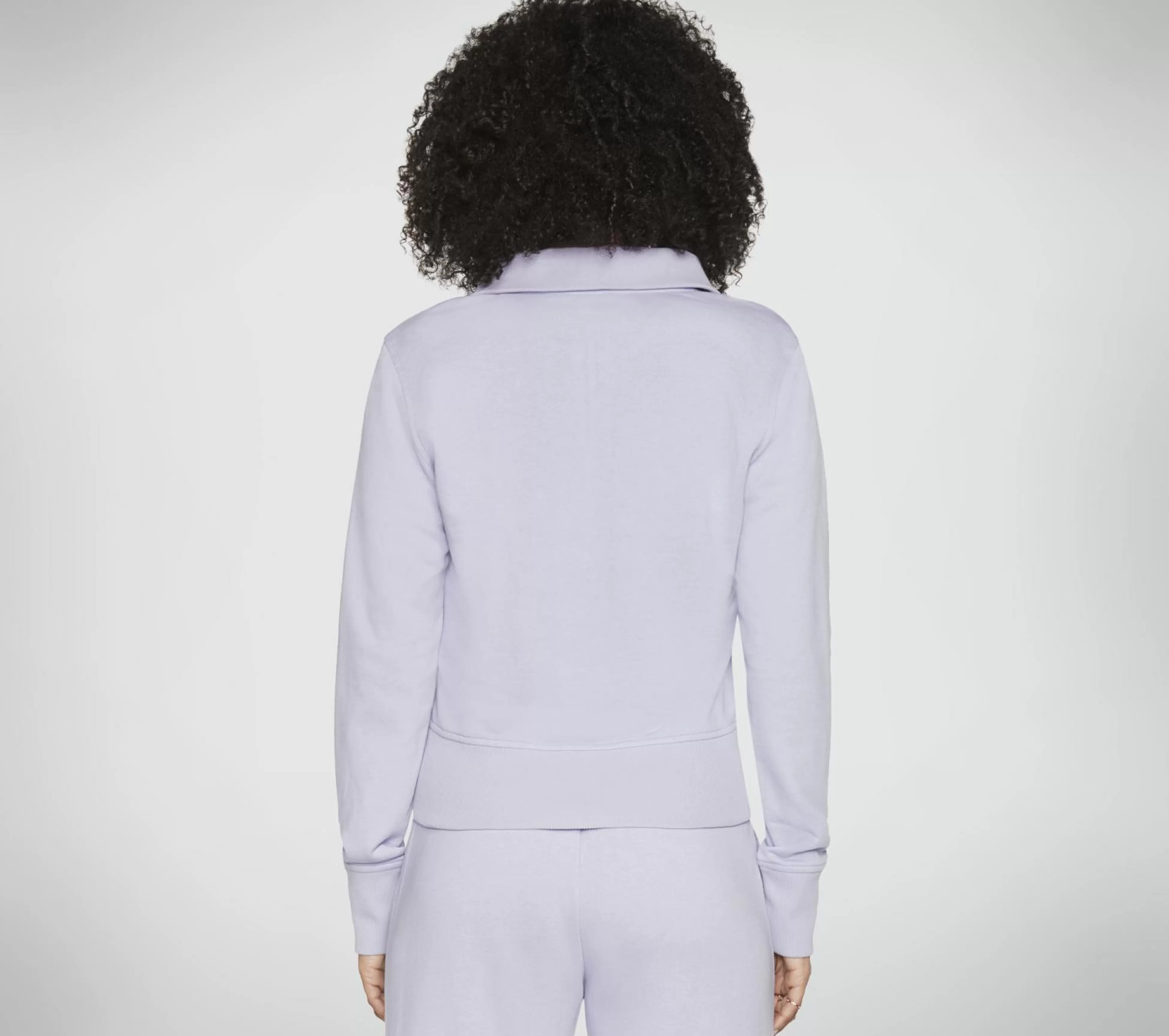 SKECHERS Tops | Tops^The Hoodless Hoodie Diamond Jacket LAVENDEL / LICHT ROZE