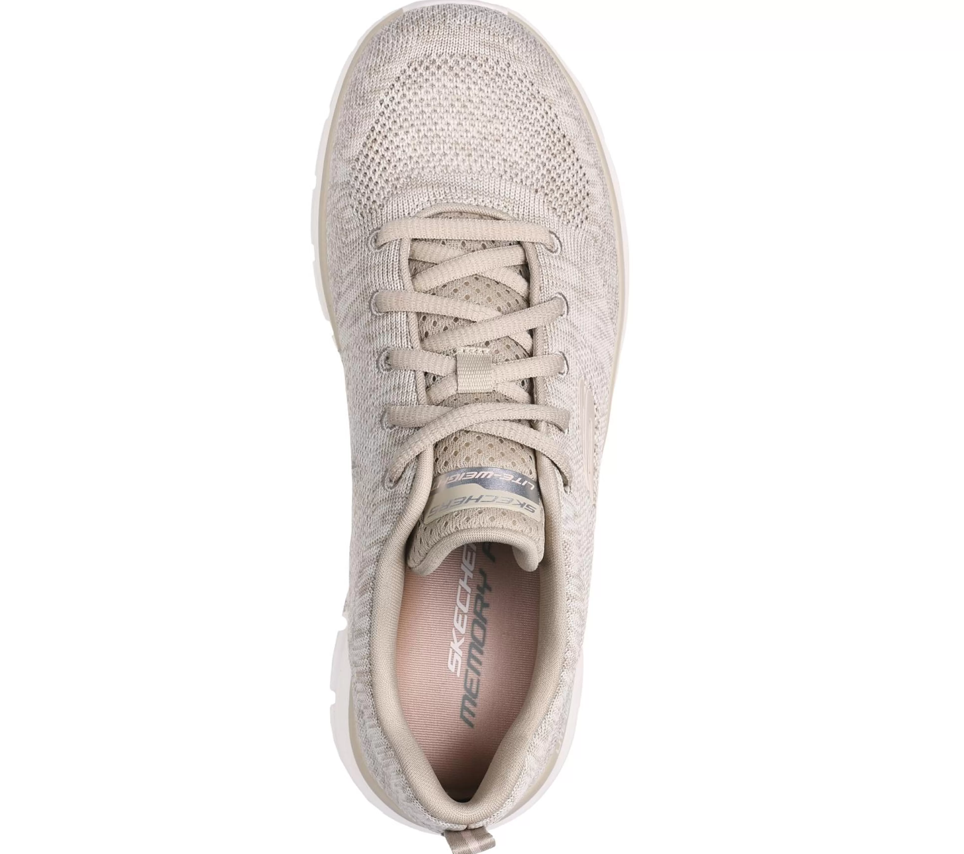 SKECHERS Veterschoenen | Sportieve Sneakers^Track - Daytime Dreamer TAUPE / ROZE