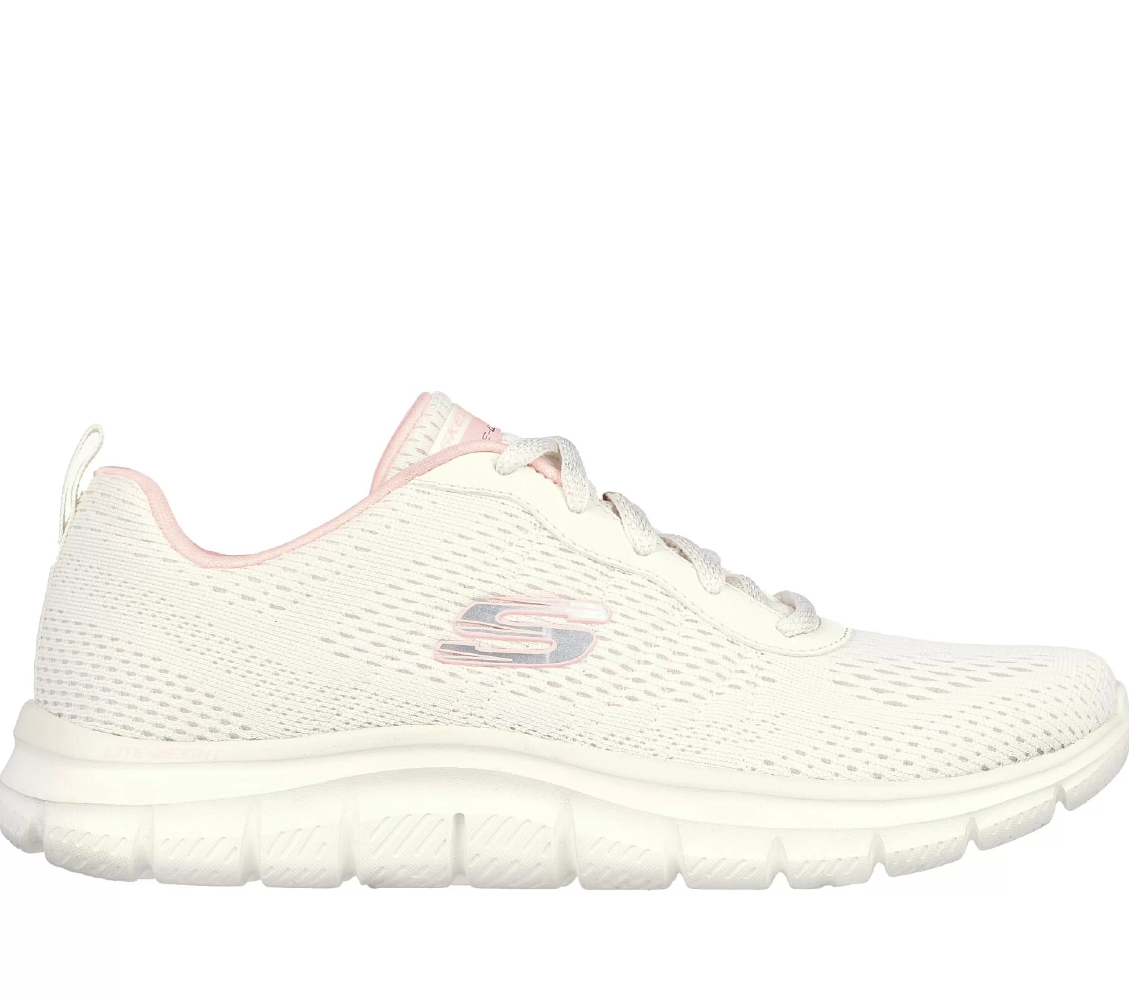 SKECHERS Veterschoenen | Casual Sneakers^Track - New Staple NATUURLIJK / ROZE