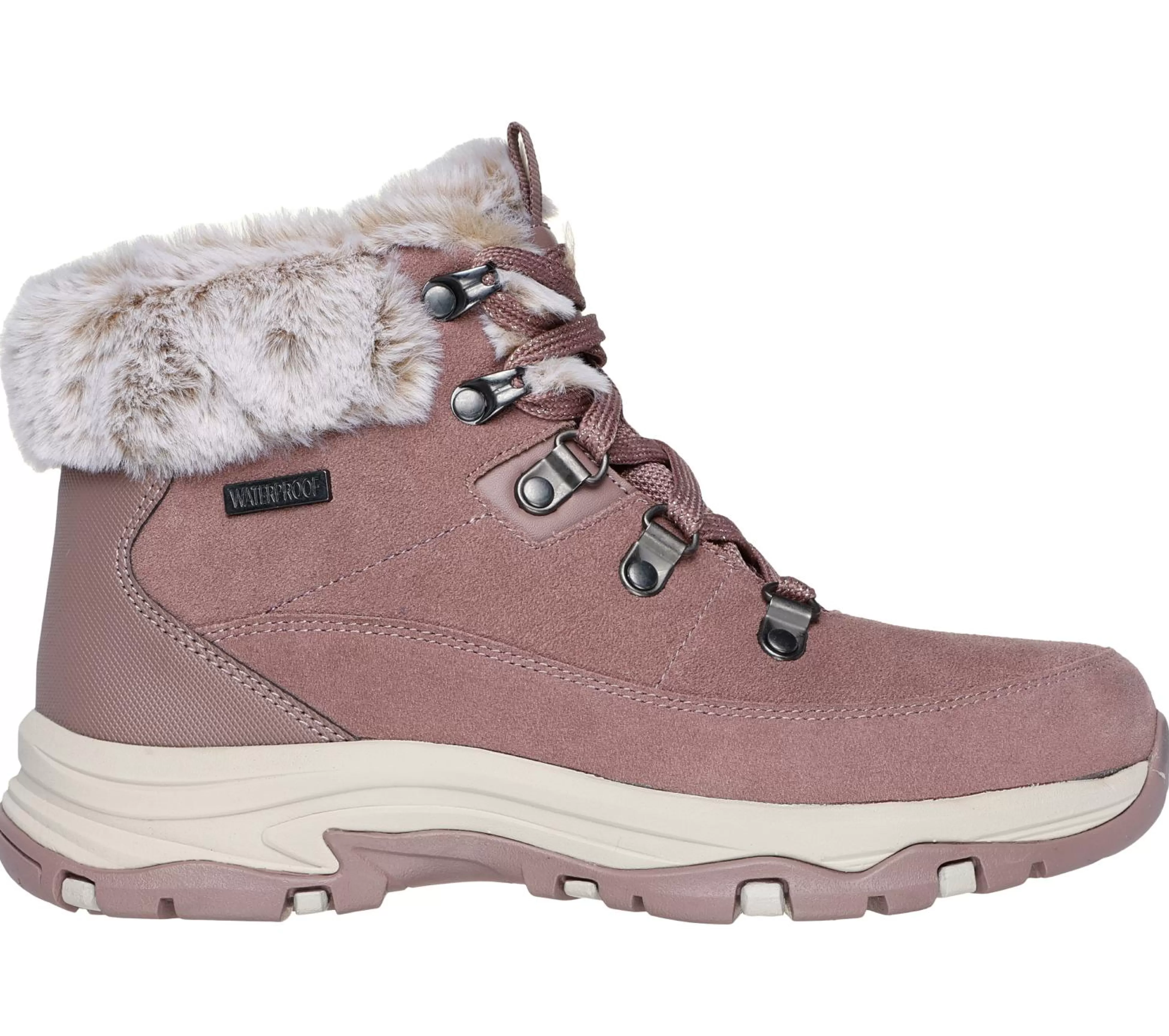 SKECHERS Veterschoenen | Boots^Trego - Snow Worries MAUVE