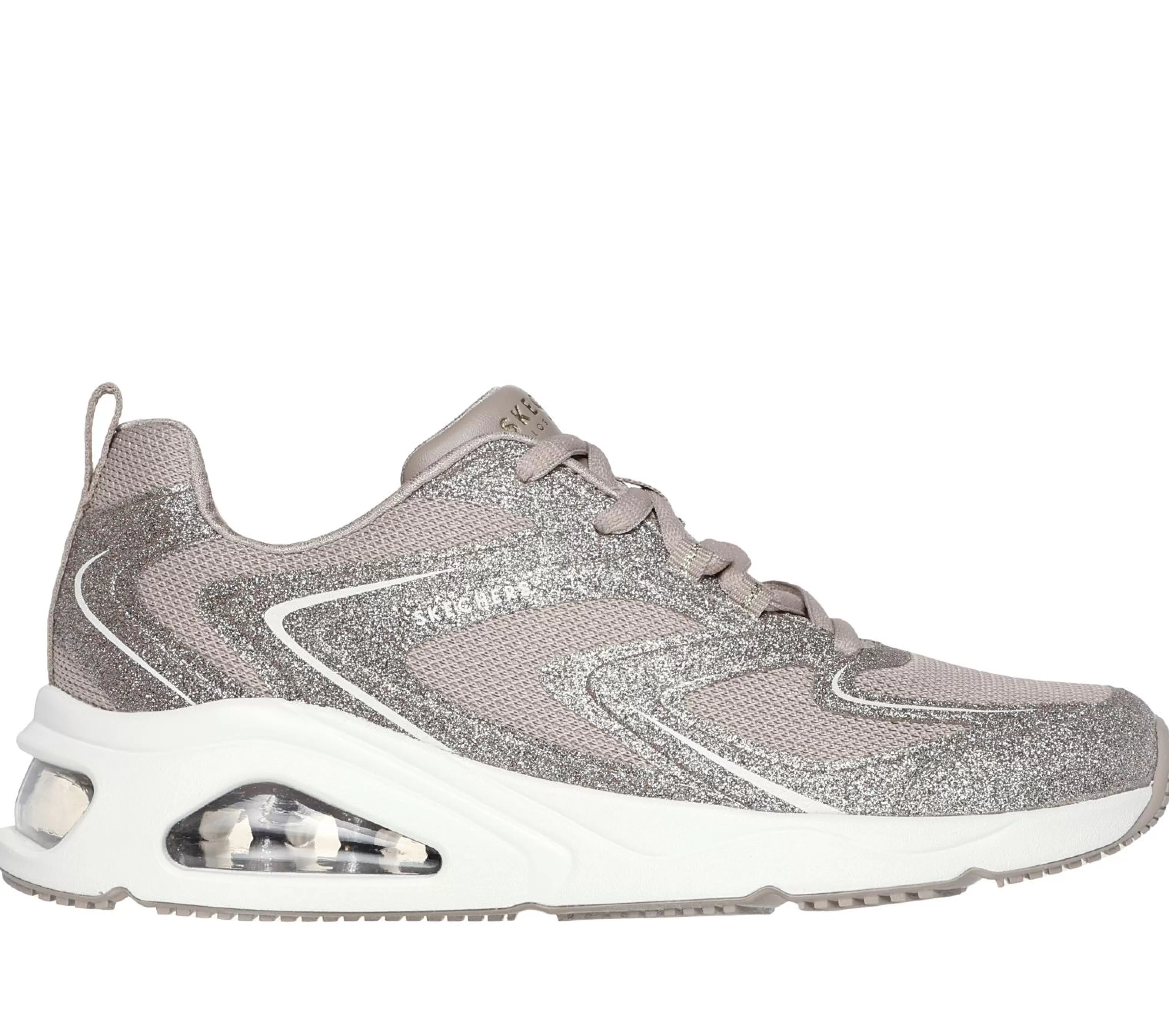 SKECHERS Veterschoenen | Casual Sneakers^Tres-Air Uno - Glit-Airy TAUPE