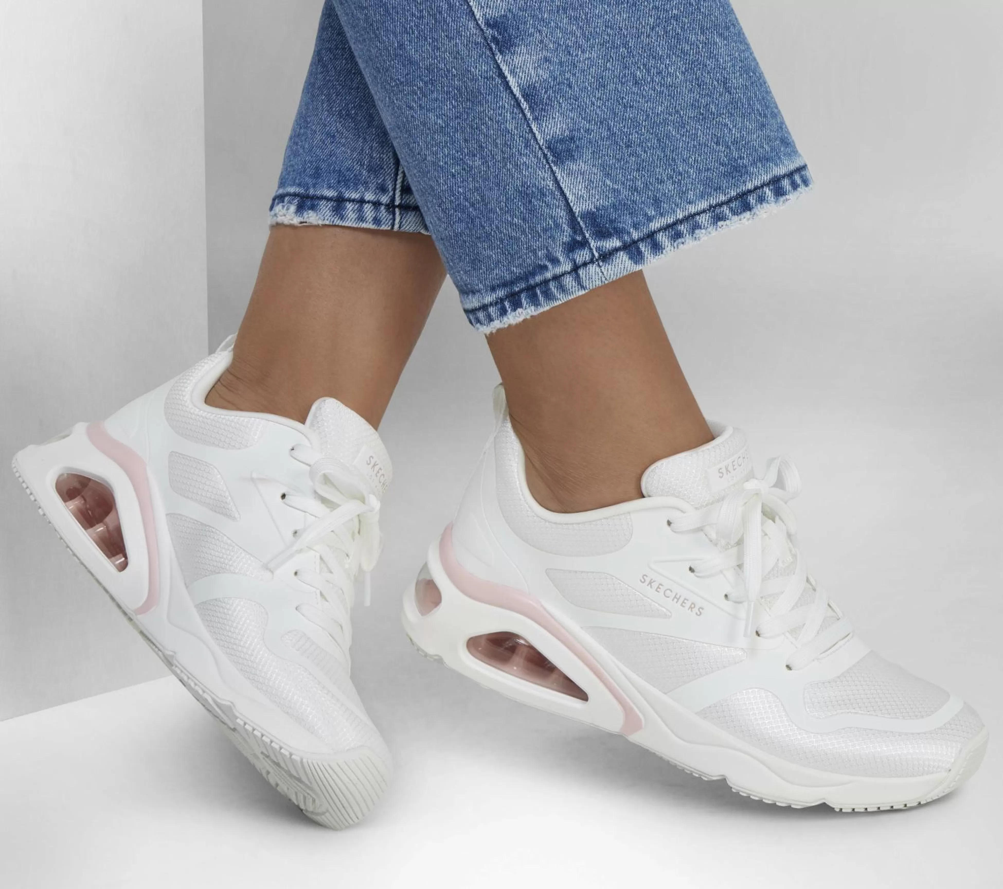 SKECHERS Veterschoenen | Casual Sneakers^Tres-Air Uno - Revolution-Airy WIT