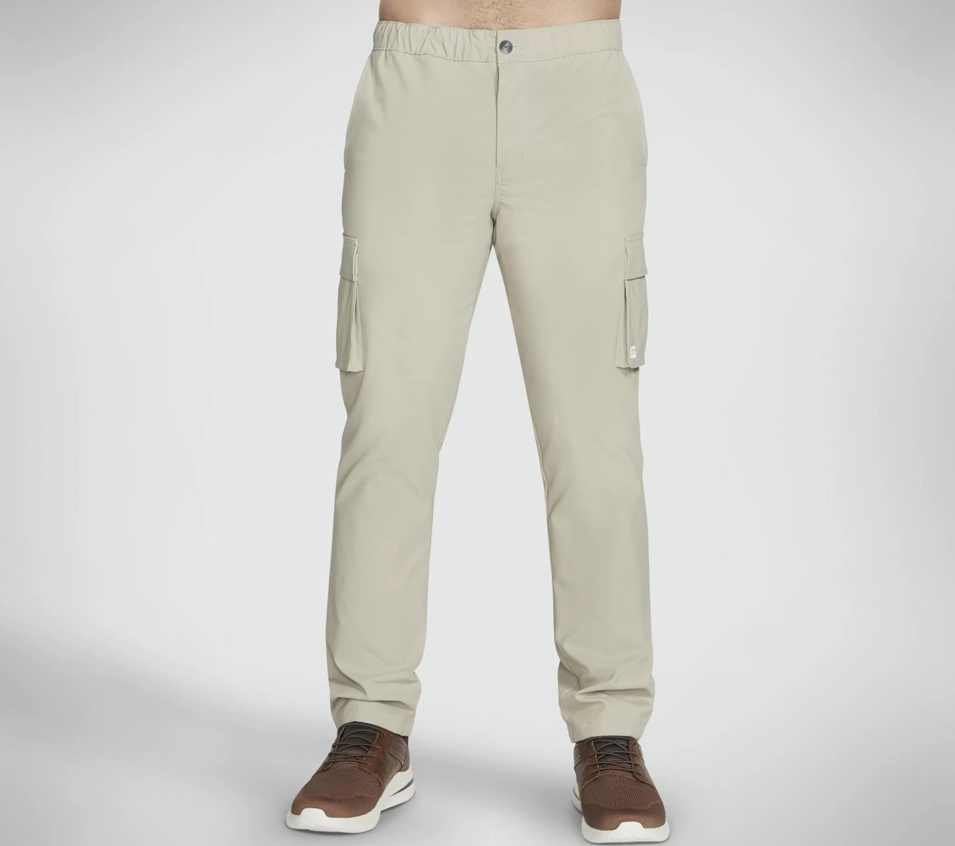 SKECHERS Broeken | Broeken^Twill Downtown Solid Cargo Pant NATUURLIJK