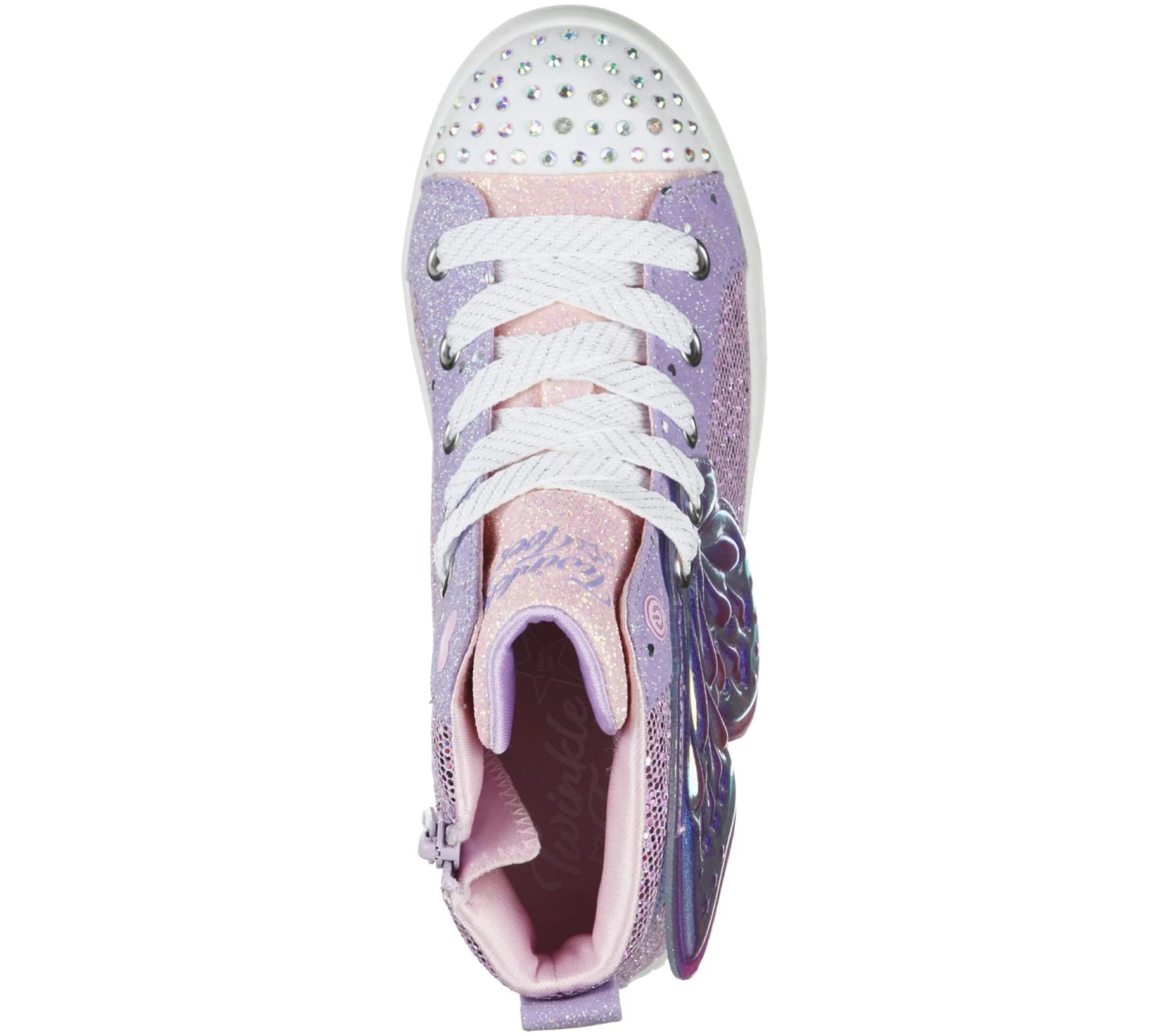 SKECHERS Lichtjes Schoenen | Veterschoenen^Twinkle Toes: Twi-Lites 2.0 - Butterfly Wishes LAVENDEL / MULTI