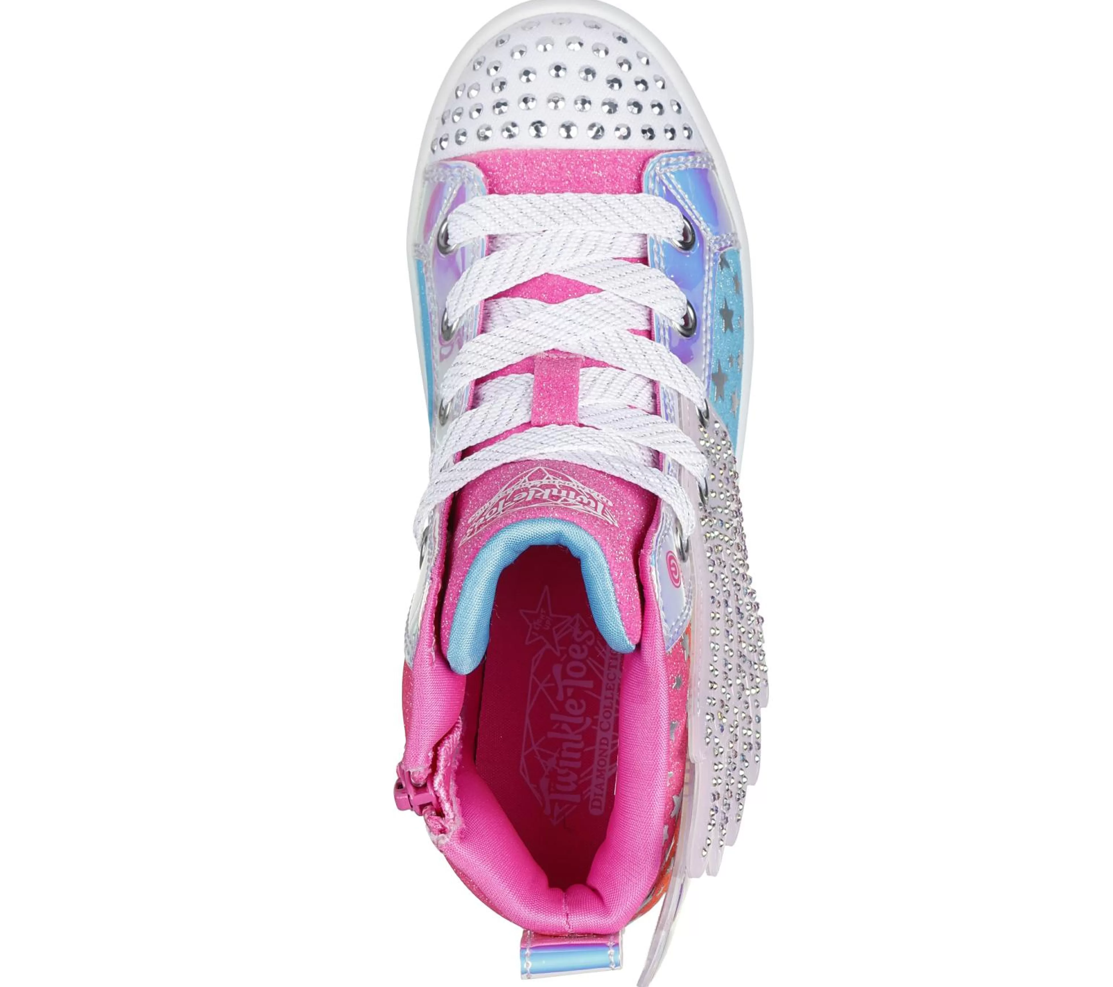 SKECHERS Lichtjes Schoenen | Instappers^Twinkle Toes: Twi-Lites 2.0 - Dreamy Wings HEET ROZE / MULTI