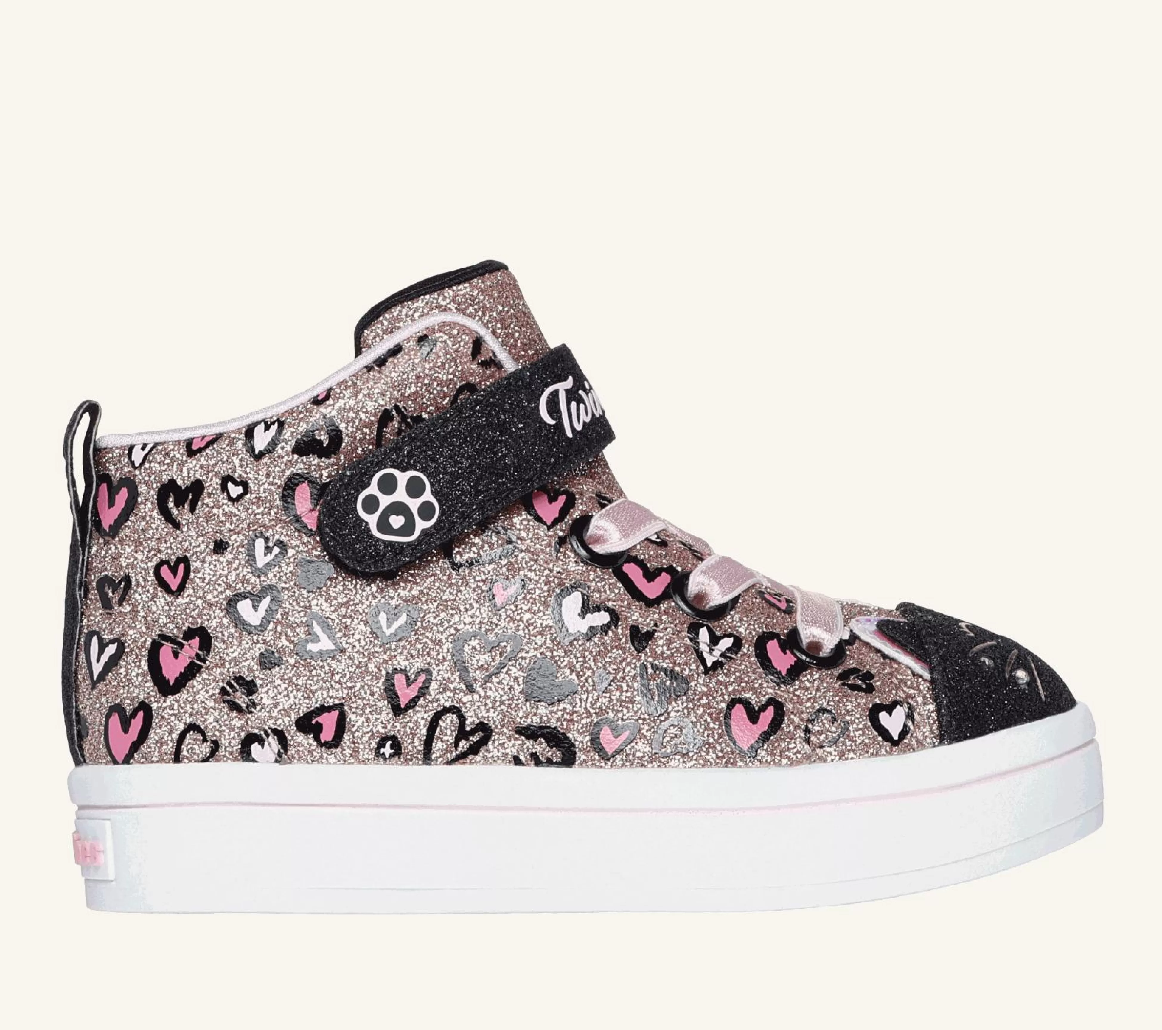 SKECHERS Lichtjes Schoenen | Instappers^Twinkle Toes: Twi-Lites 2.0 - Kitty Cutie ROOSGOUD