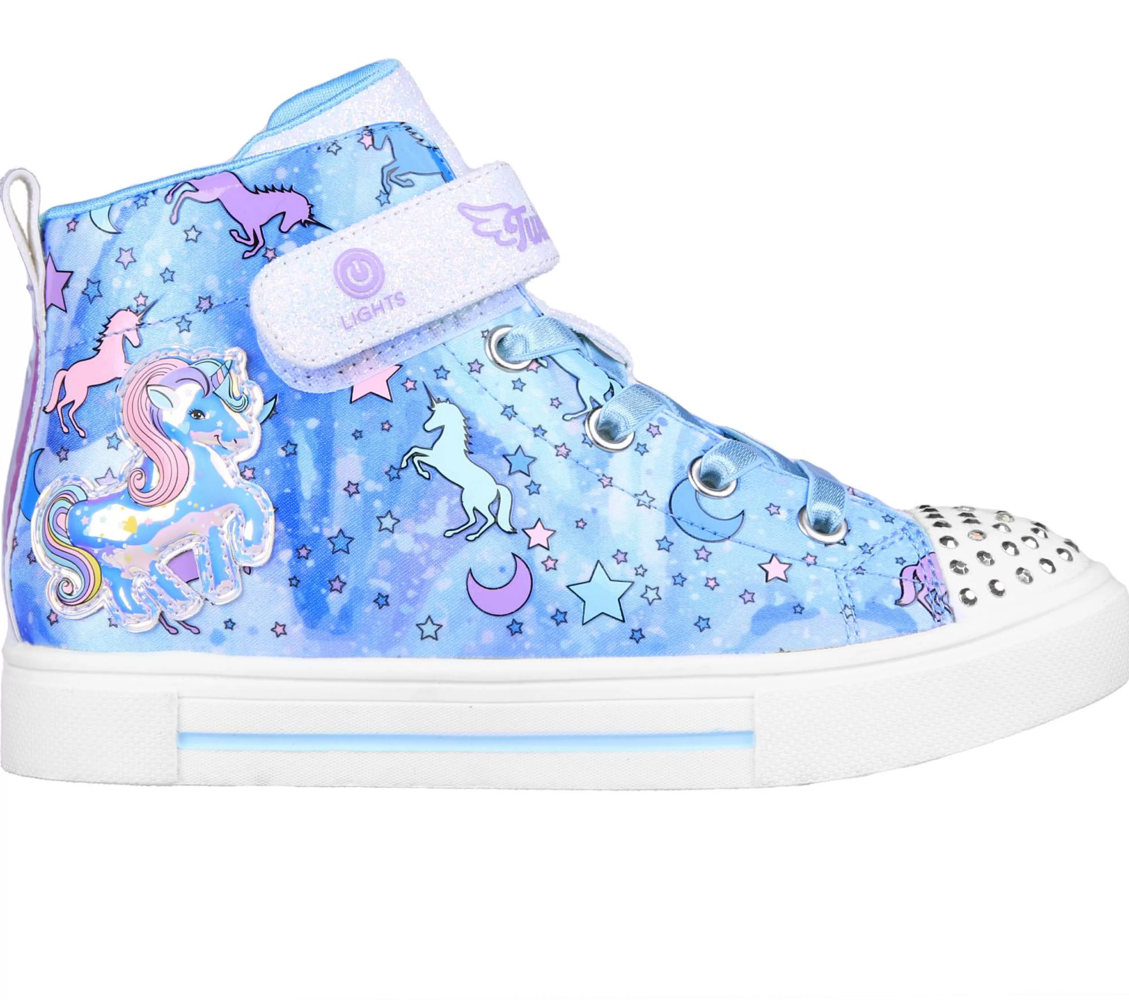 SKECHERS Lichtjes Schoenen | Sneakers^Twinkle Toes: Twinkle Sparks - Unicorn Daydream BLAUW / MULTI