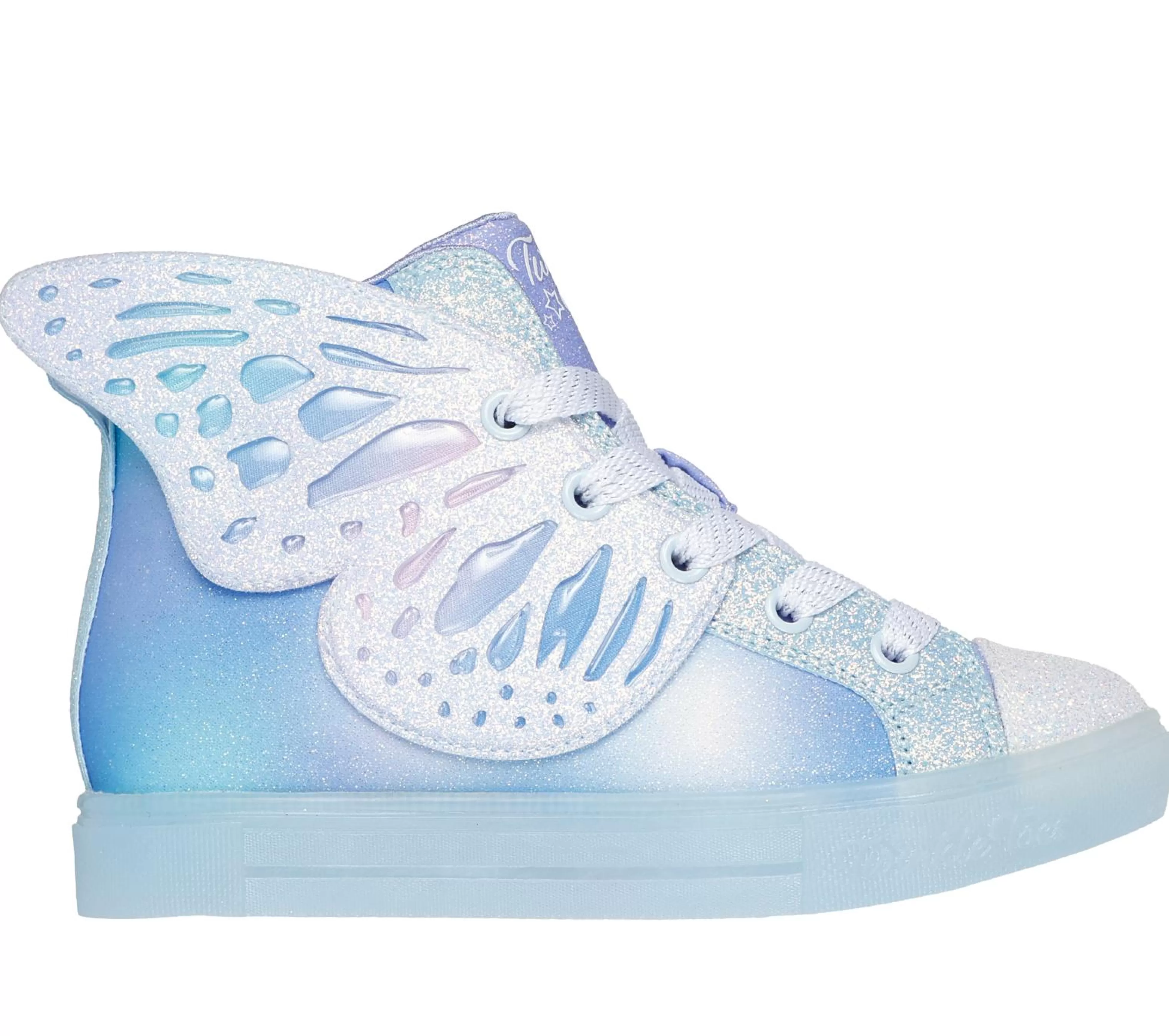 SKECHERS Lichtjes Schoenen | Veterschoenen^Twinkle Toes: Twinkle Sparks Ice MAAGDENPALM / MULTI