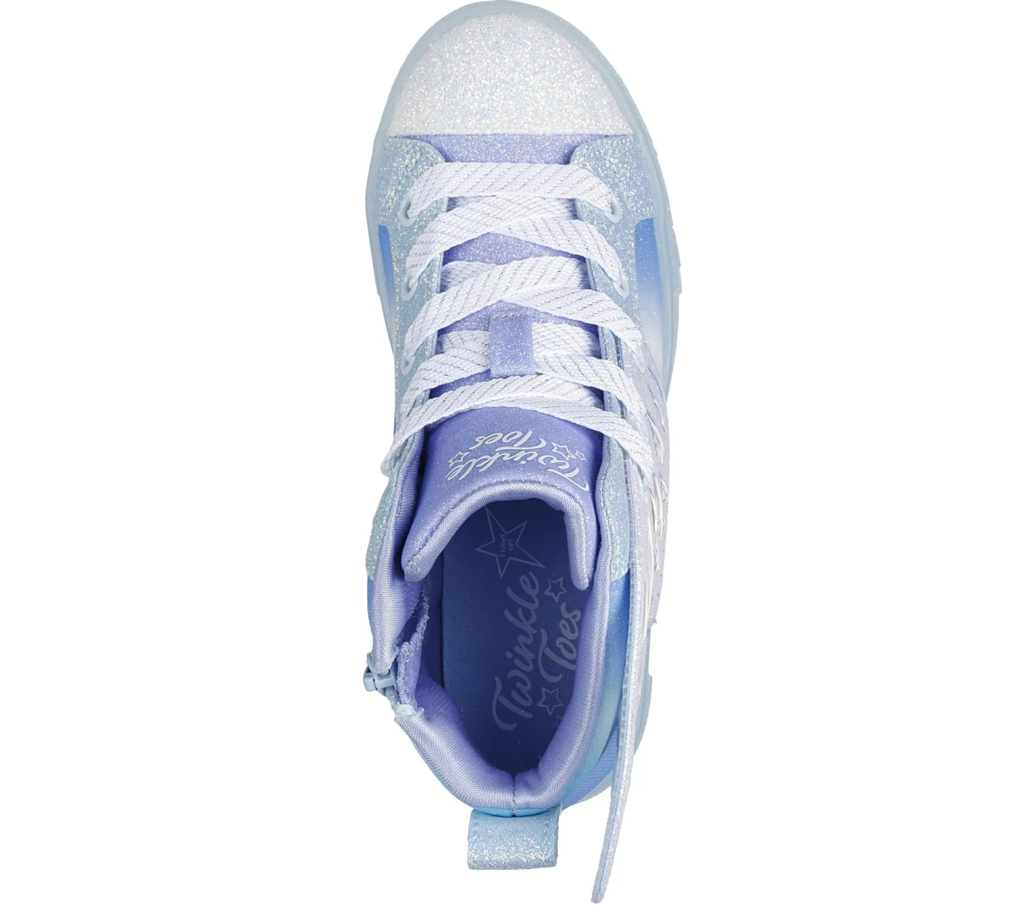 SKECHERS Lichtjes Schoenen | Veterschoenen^Twinkle Toes: Twinkle Sparks Ice MAAGDENPALM / MULTI