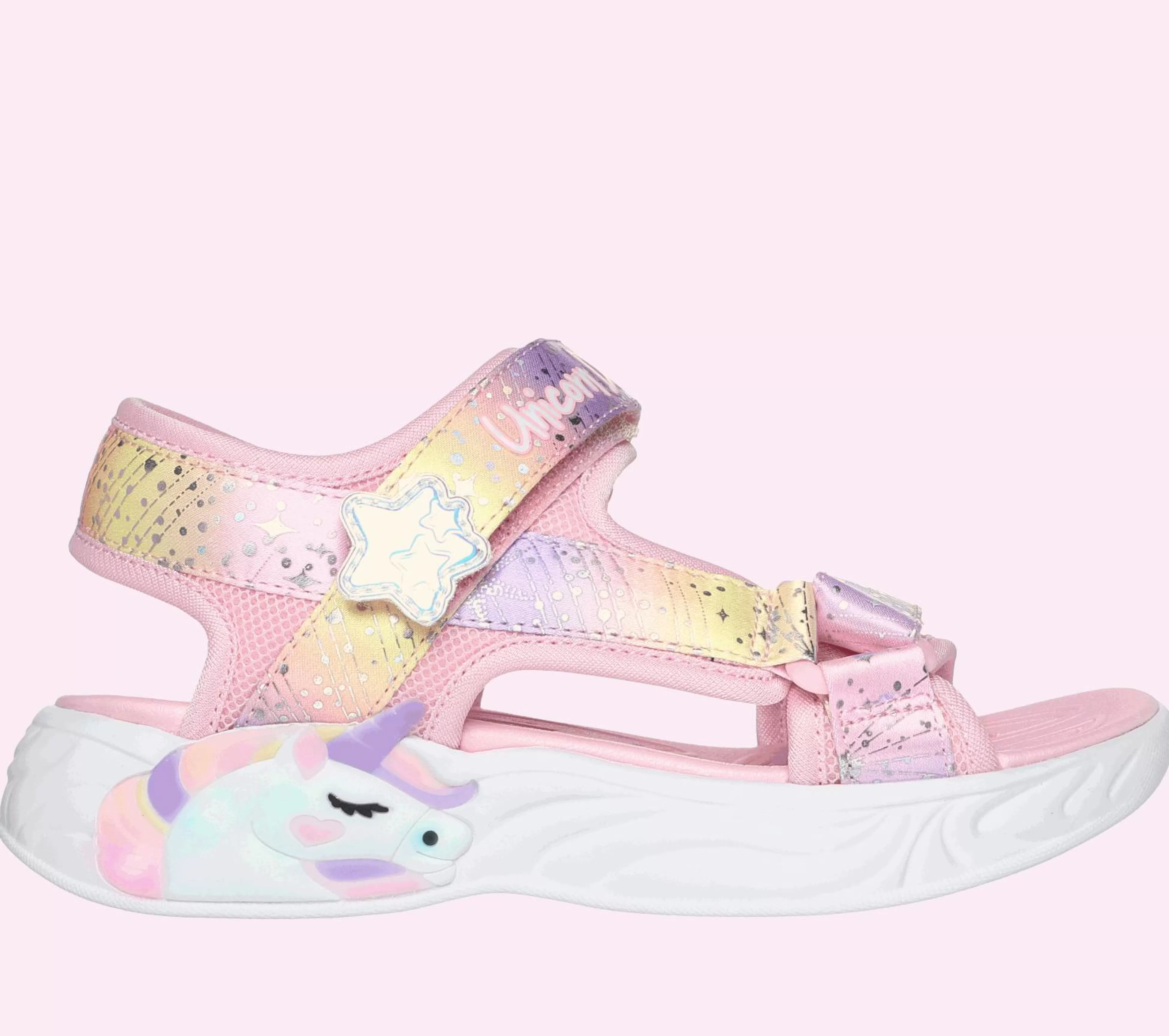 SKECHERS Lichtjes Schoenen | Instappers^Unicorn Dreams - Majestic Bliss LICHT ROZE