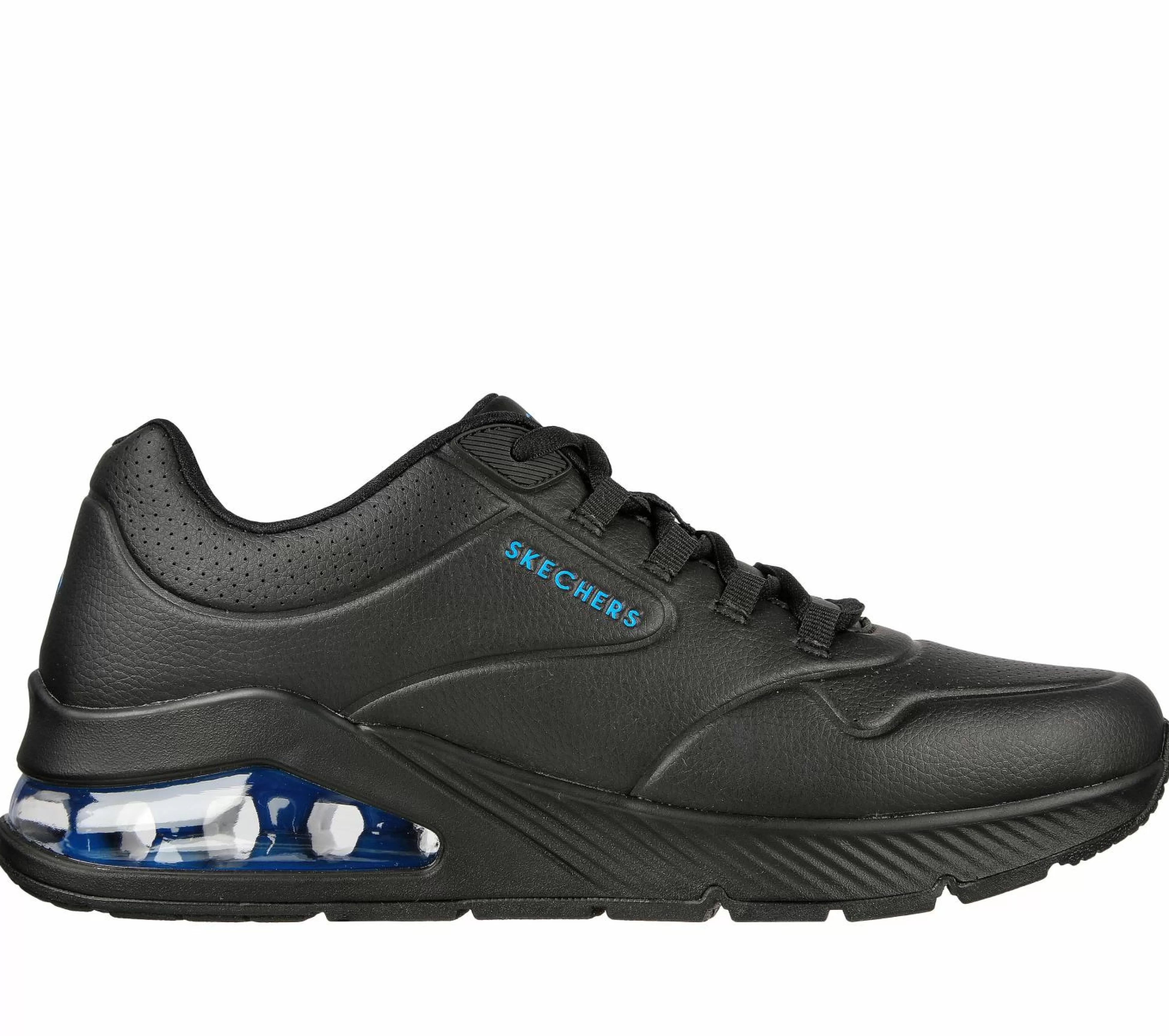 SKECHERS Casual Sneakers^Uno 2 ZWART / BLAUW