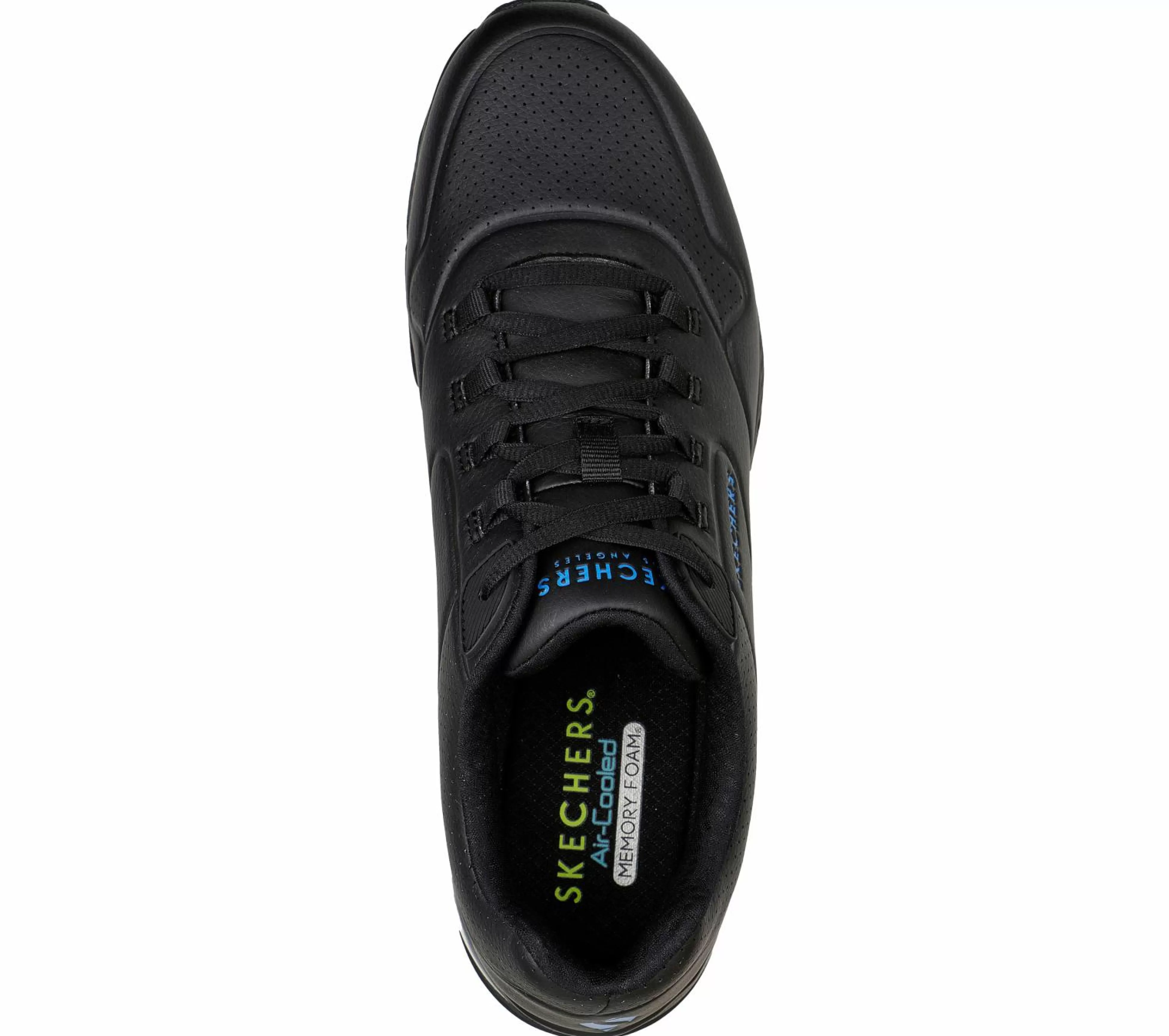 SKECHERS Casual Sneakers^Uno 2 ZWART / BLAUW