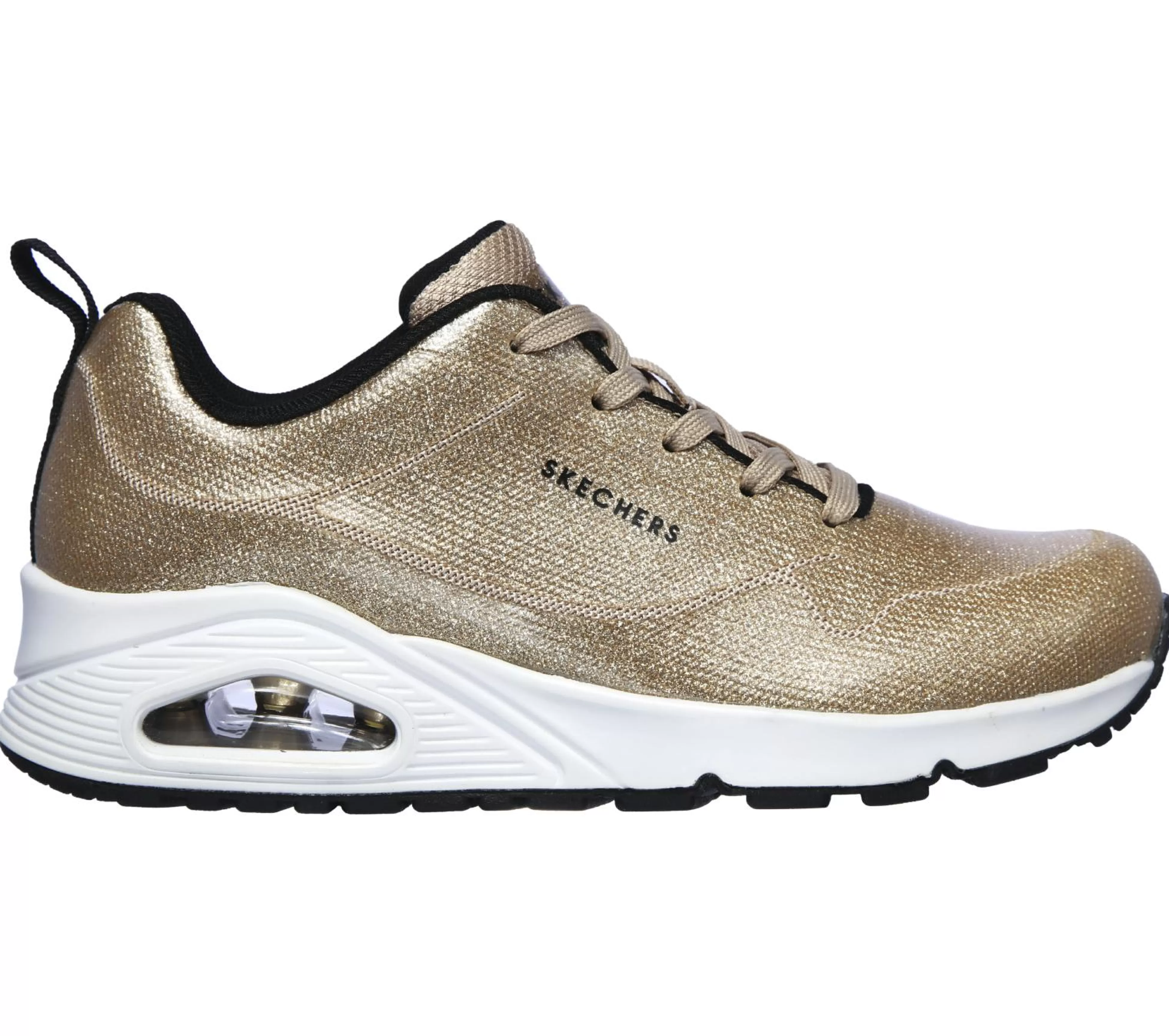 SKECHERS Casual Sneakers^Uno - Diamond Shatter CHAMPAGNE