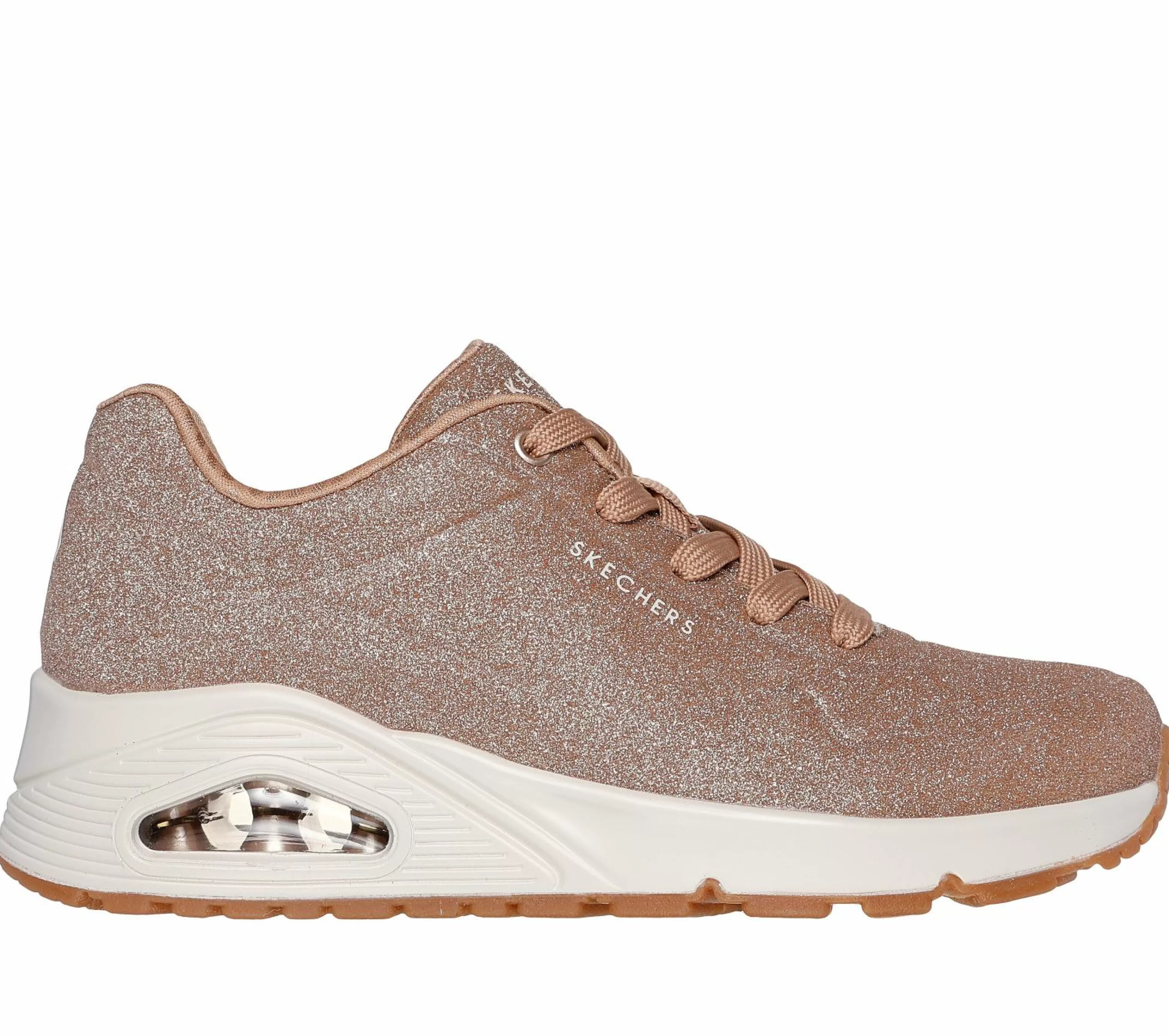 SKECHERS Veterschoenen | Casual Sneakers^Uno - Glitter Bomb ROOSGOUD