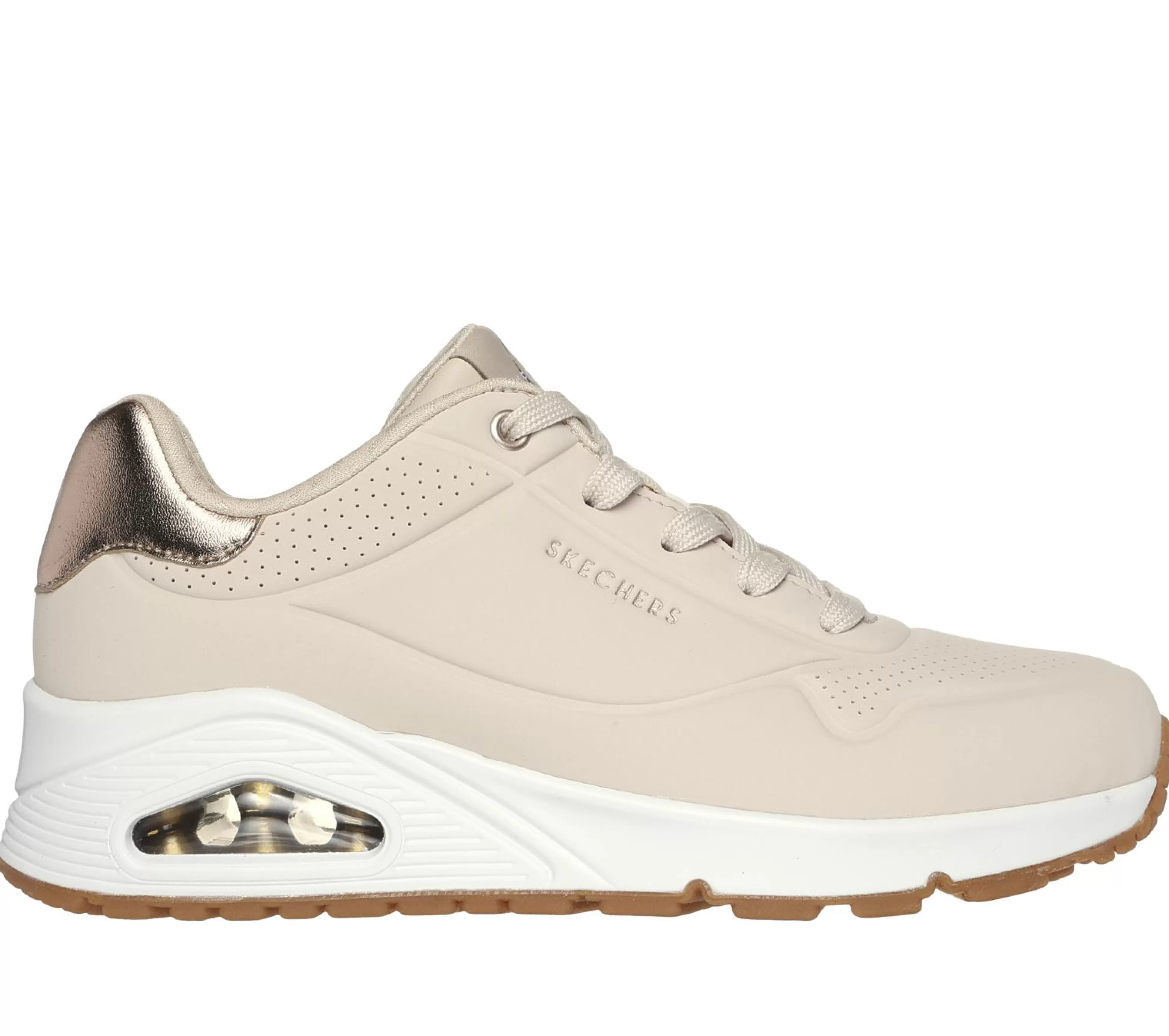 SKECHERS Casual Sneakers | Veterschoenen^Uno - Golden Air NATUURLIJK