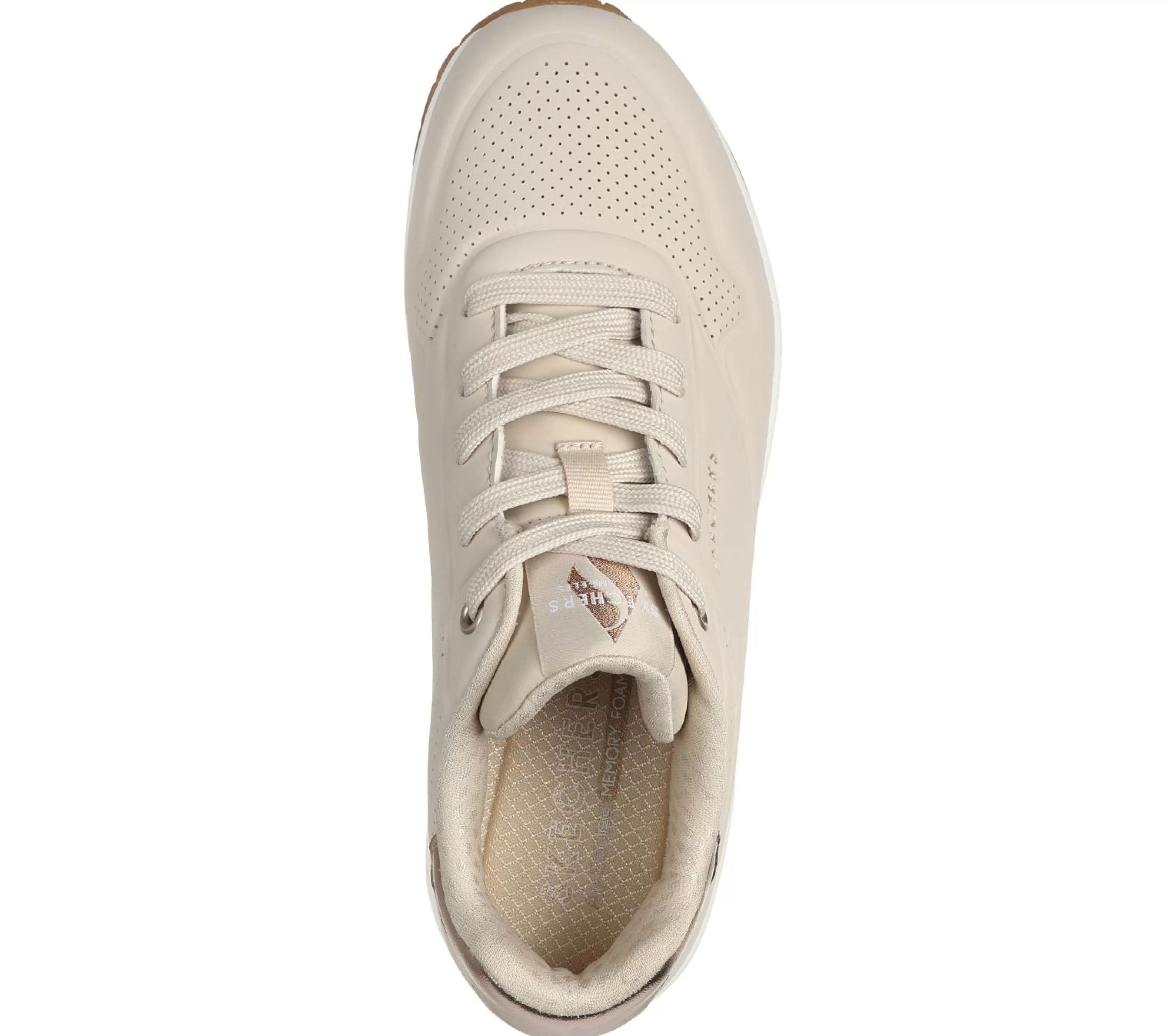 SKECHERS Casual Sneakers | Veterschoenen^Uno - Golden Air NATUURLIJK