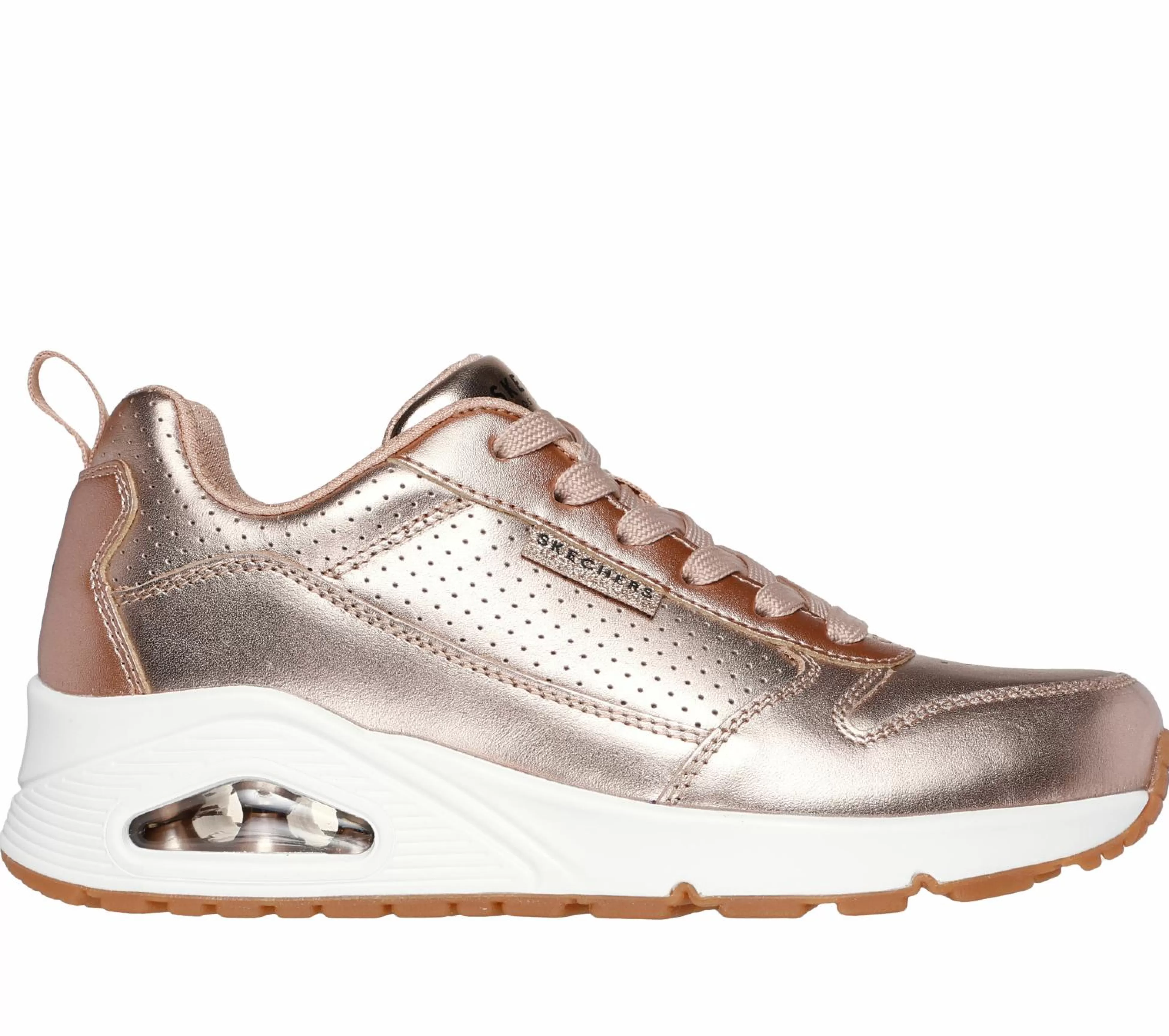 SKECHERS Veterschoenen | Casual Sneakers^Uno - Metallixs ROOSGOUD