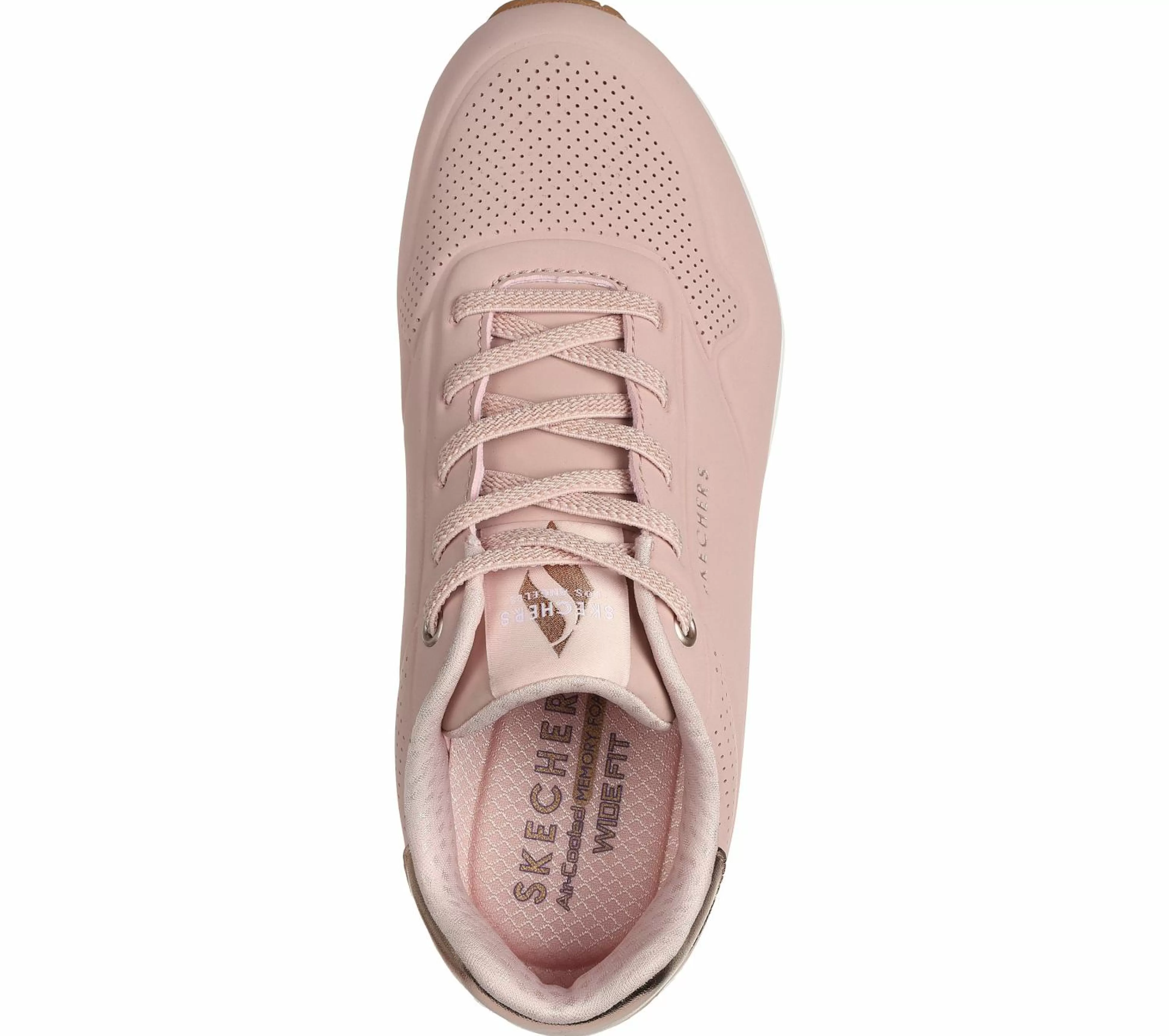 SKECHERS Veterschoenen | Casual Sneakers^Uno - Shimmer Away BLUSH ROZE