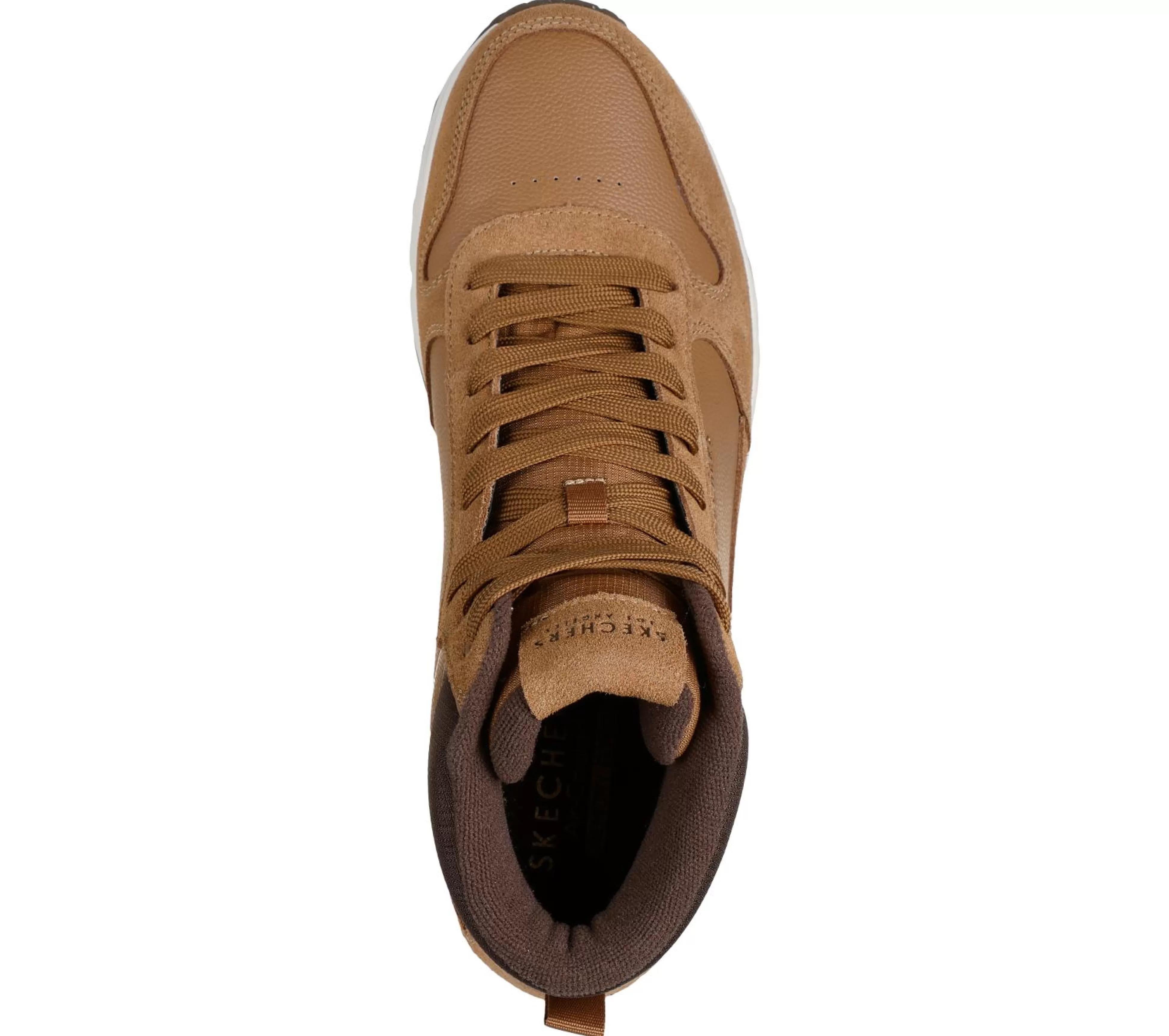 SKECHERS Veterschoenen | Casual Sneakers^Uno - Stacre Mid WHISKEY