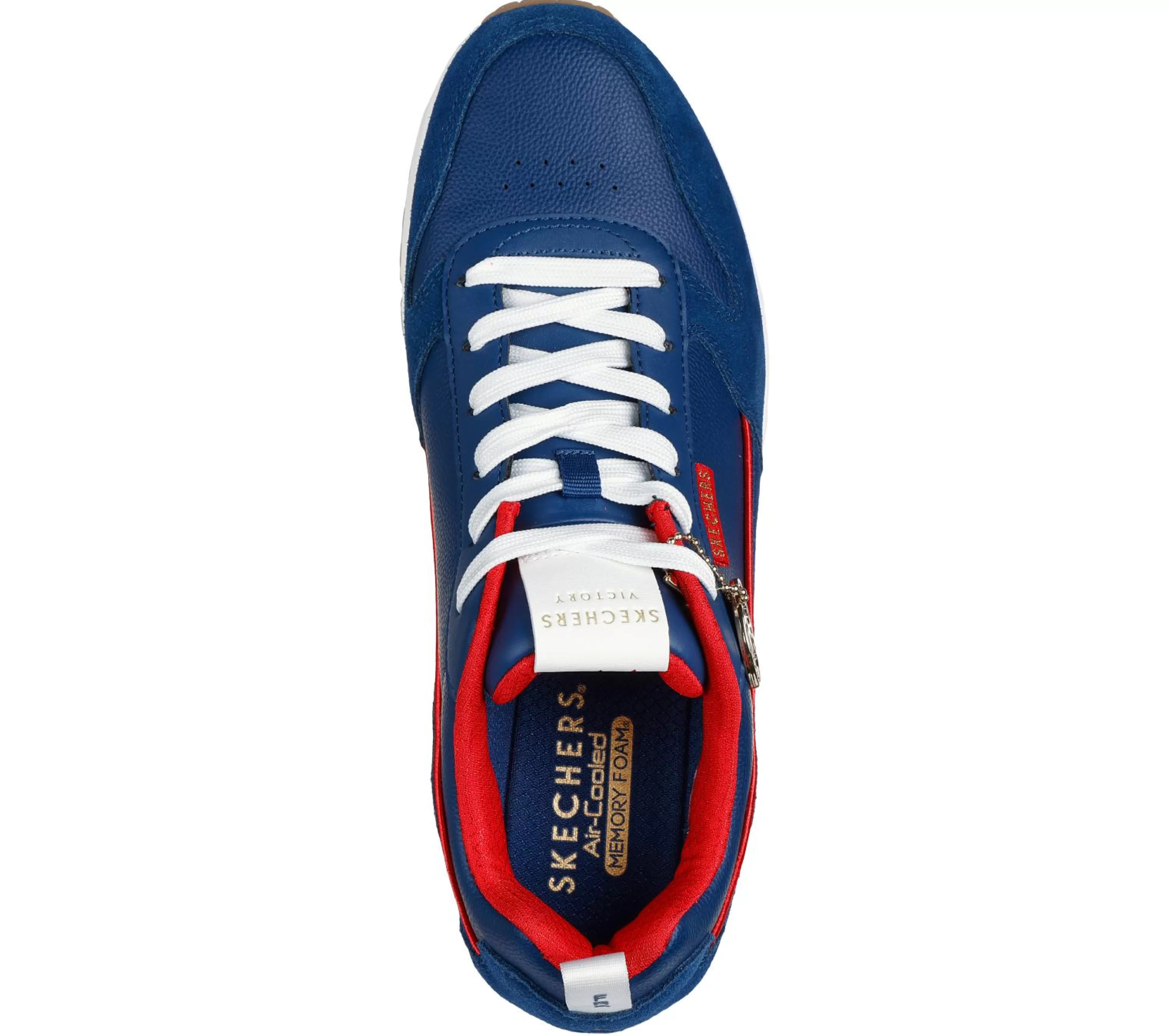 SKECHERS Casual Sneakers^Uno - Victory Pack BLAUW / ROOD