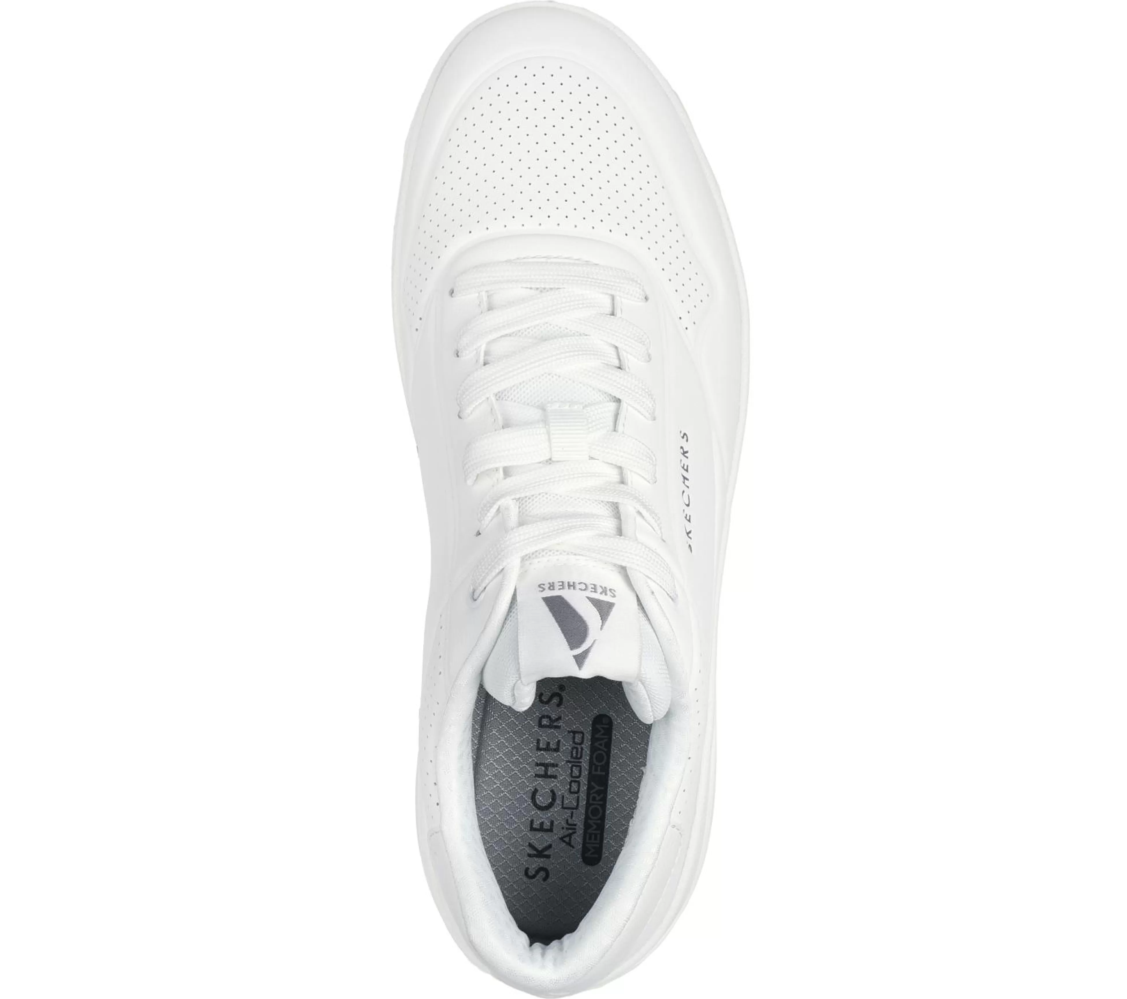 SKECHERS Veterschoenen | Casual Sneakers^Uno Court WIT