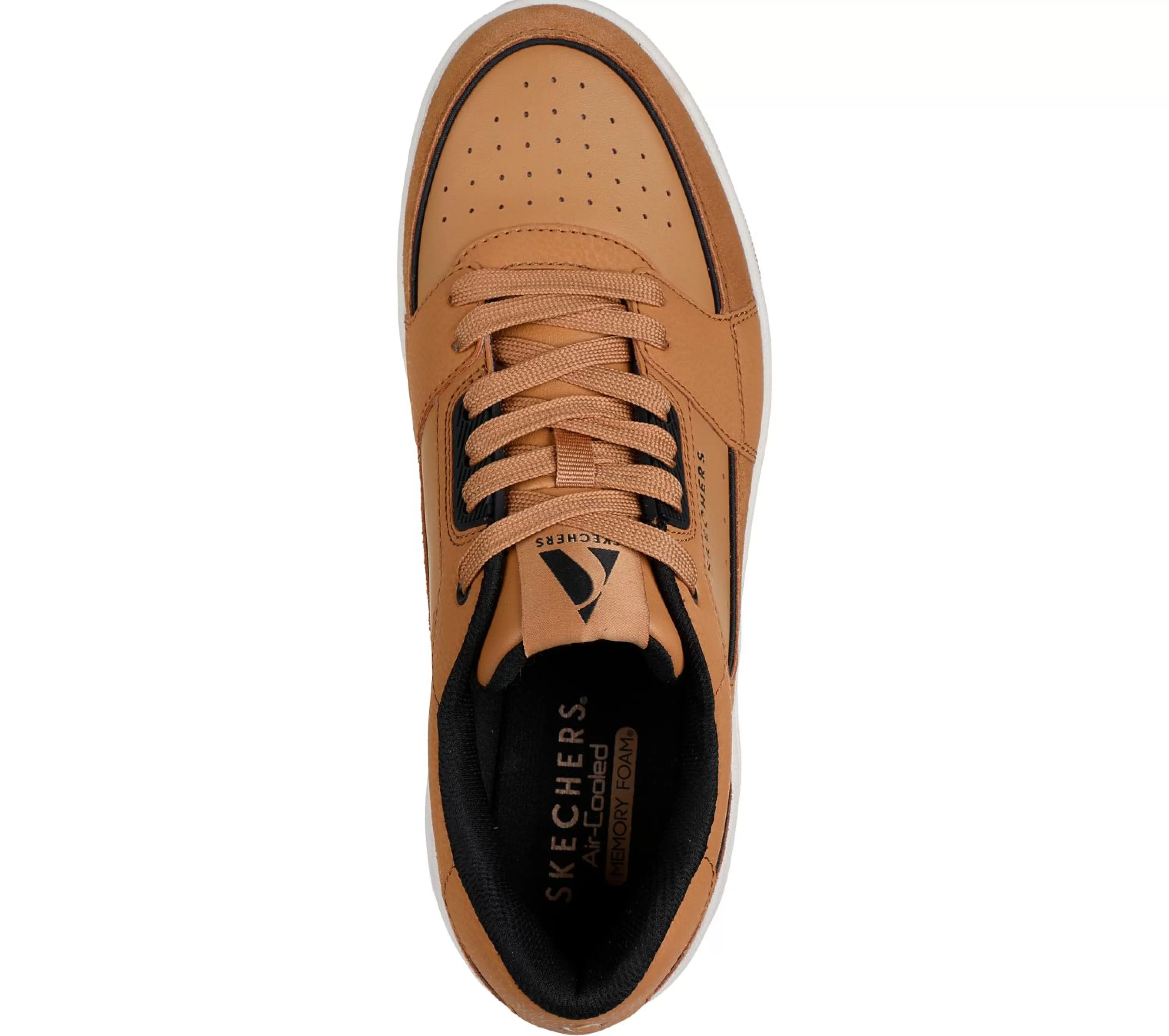 SKECHERS Veterschoenen | Casual Sneakers^Uno Court - Low Post Match WHISKEY