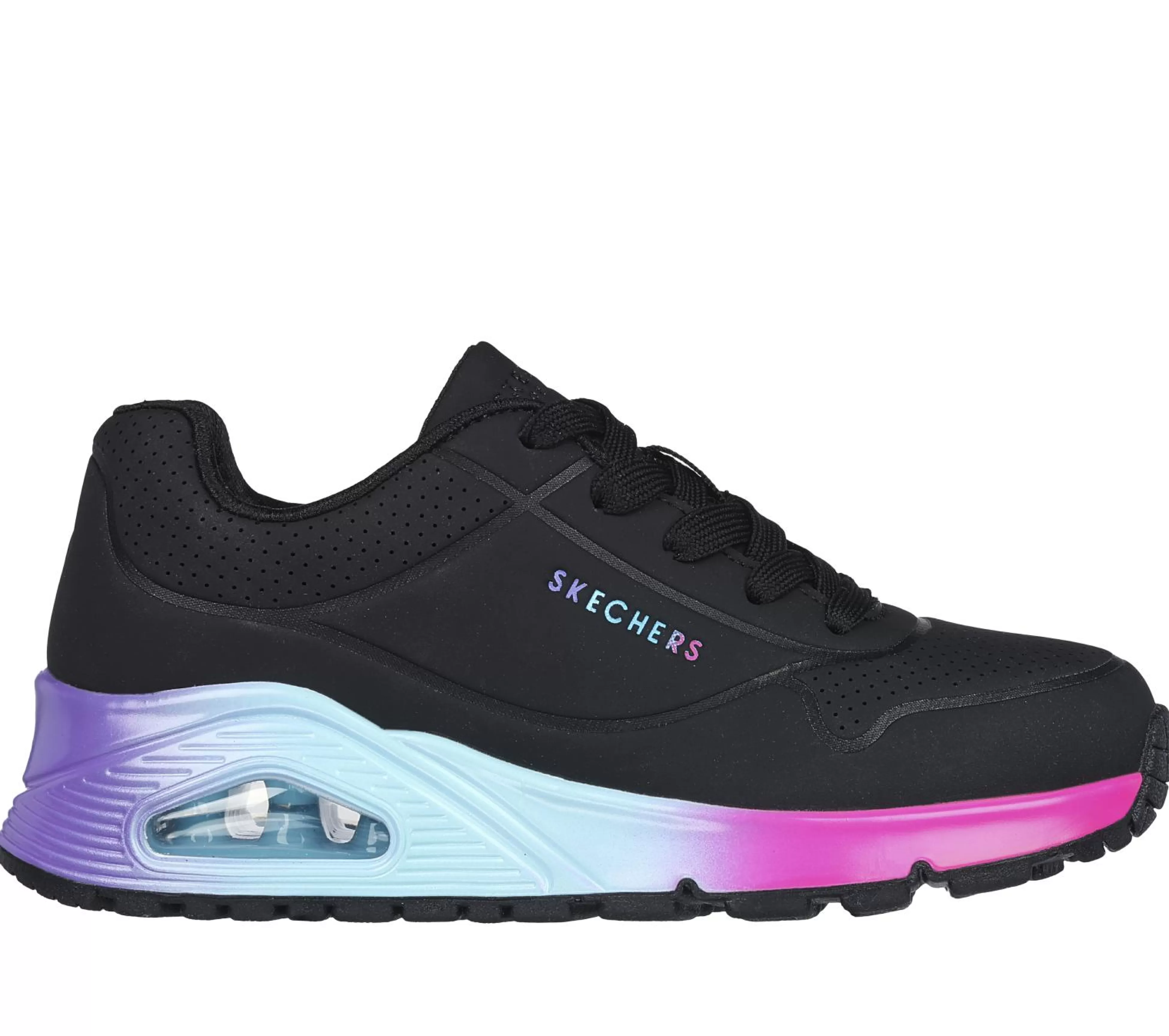 SKECHERS Veterschoenen | Sneakers^Uno Gen1 - Pop Of Ombre ZWART / MULTI