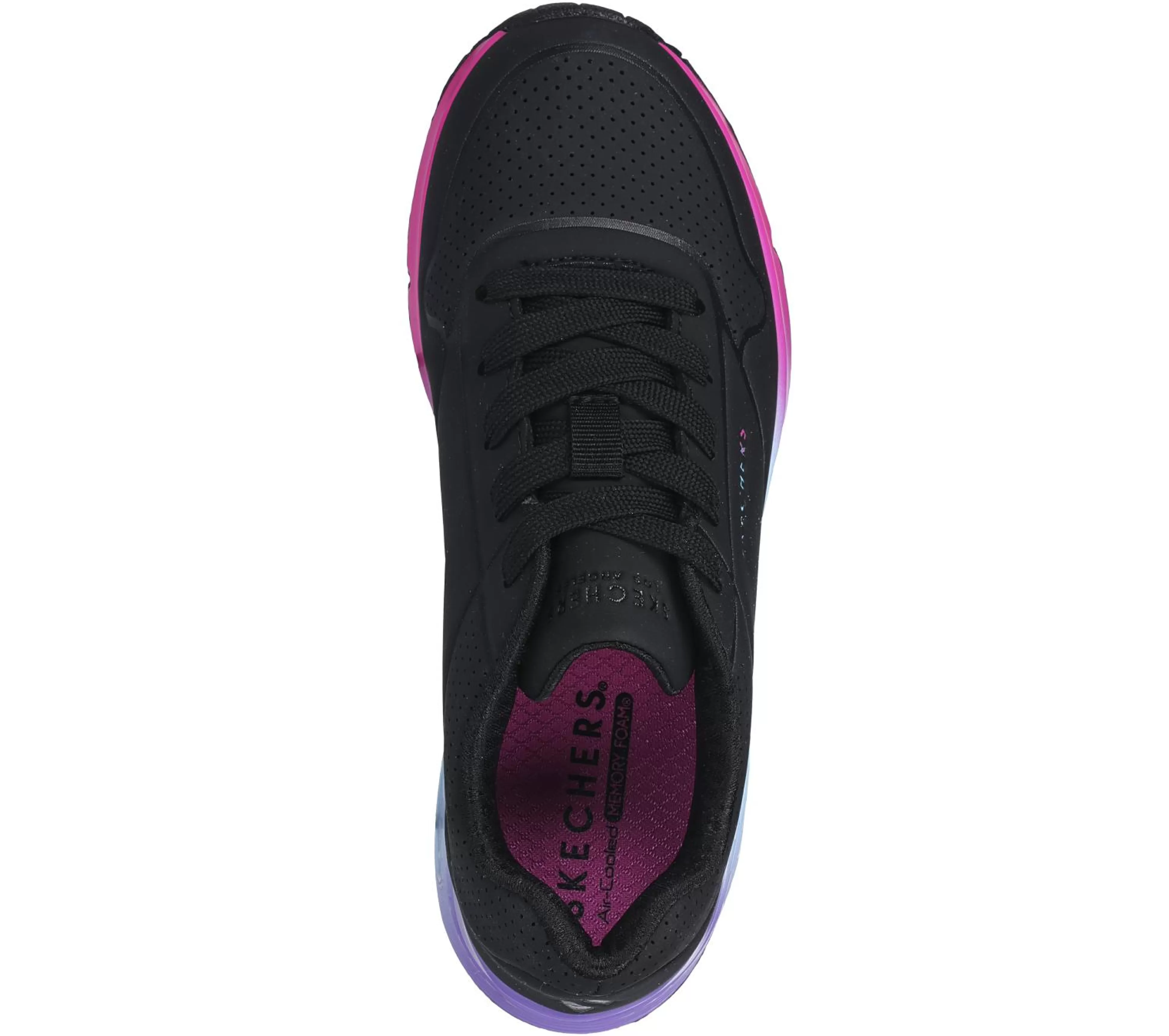 SKECHERS Veterschoenen | Sneakers^Uno Gen1 - Pop Of Ombre ZWART / MULTI