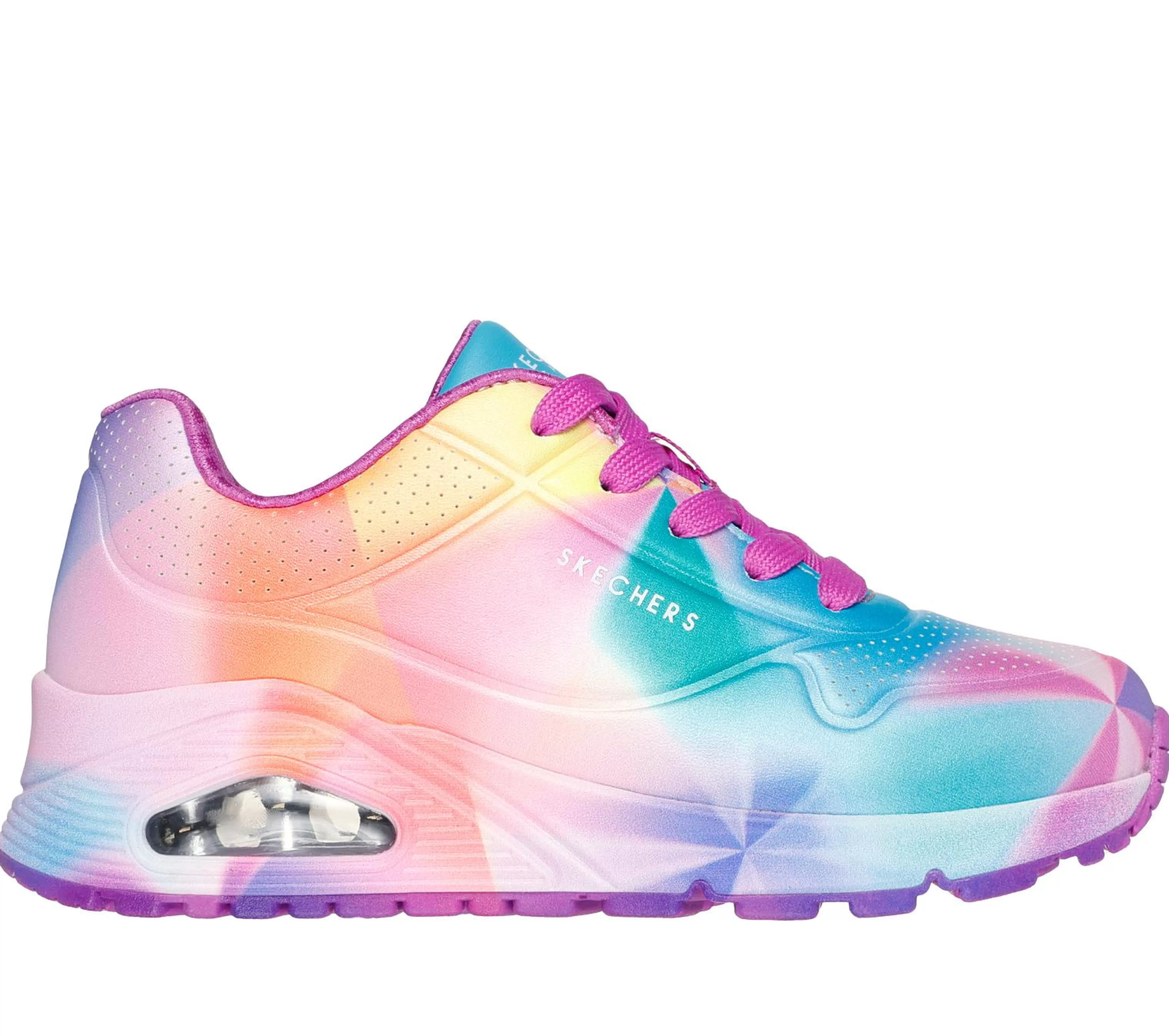 SKECHERS Veterschoenen | Sneakers^Uno Gen1 - Prism Burst PURPER / MULTI