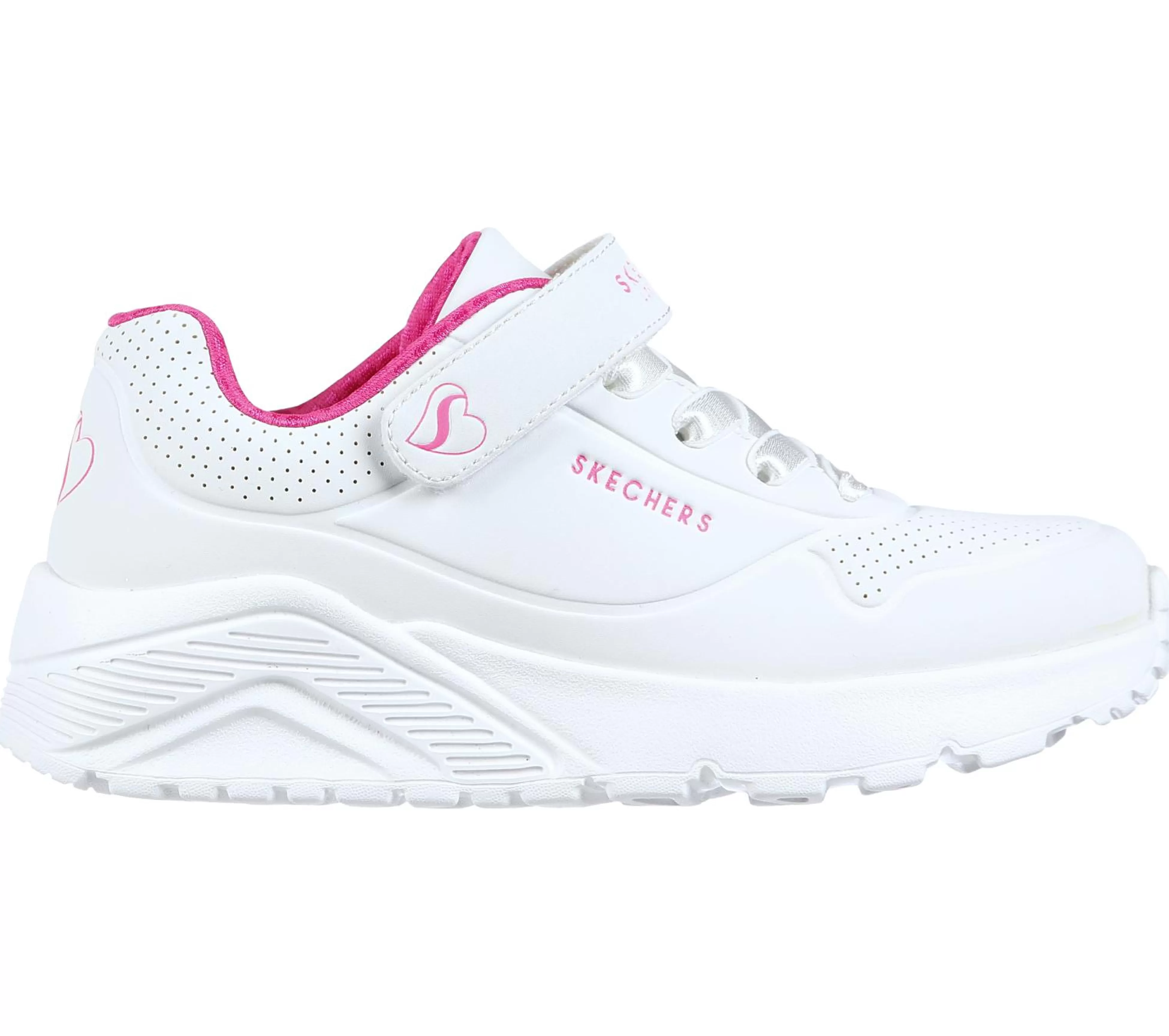 SKECHERS Sneakers^Uno Lite WIT / HEET ROZE