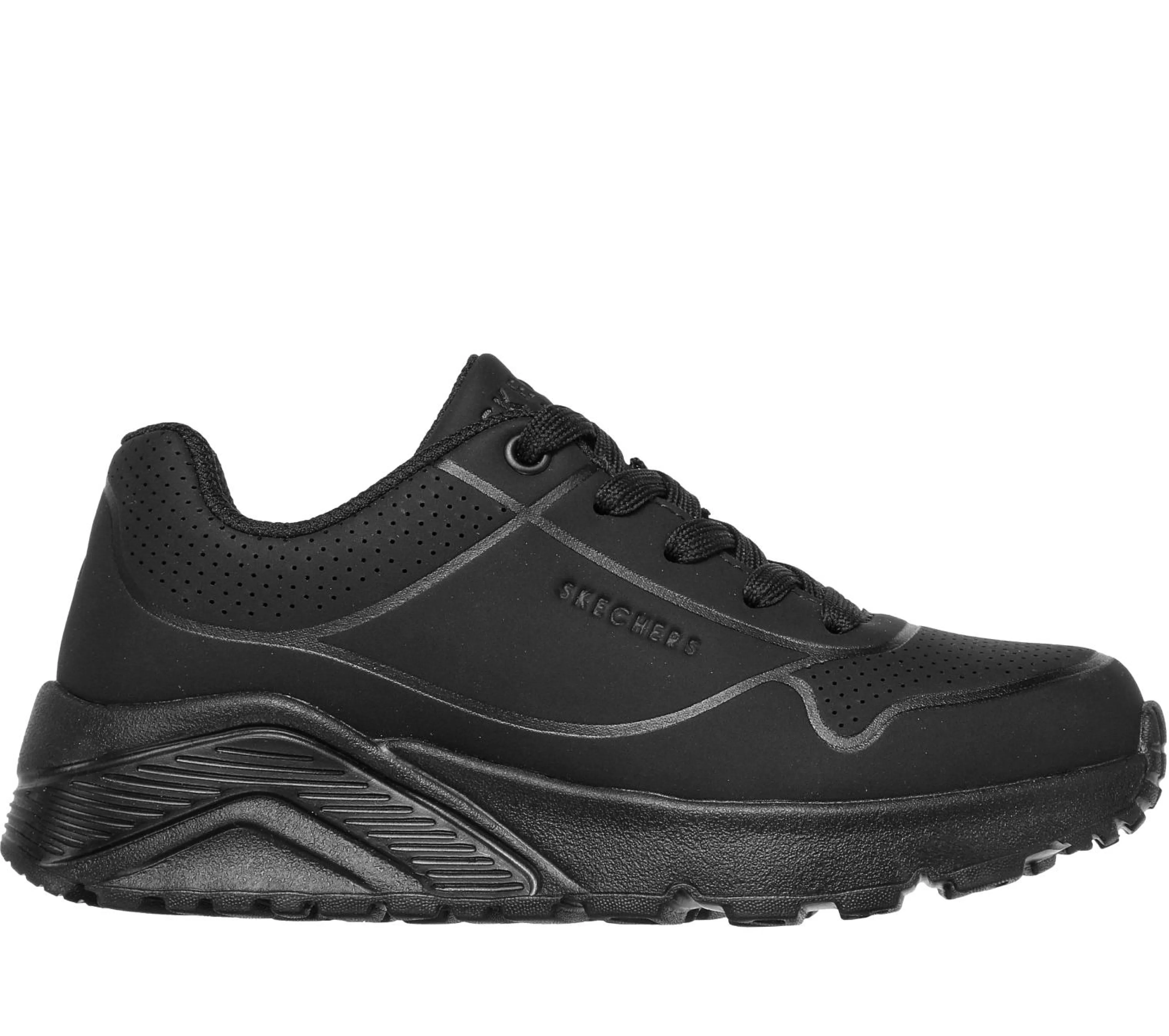 SKECHERS Veterschoenen | Sneakers^Uno Lite - Delodox ZWART