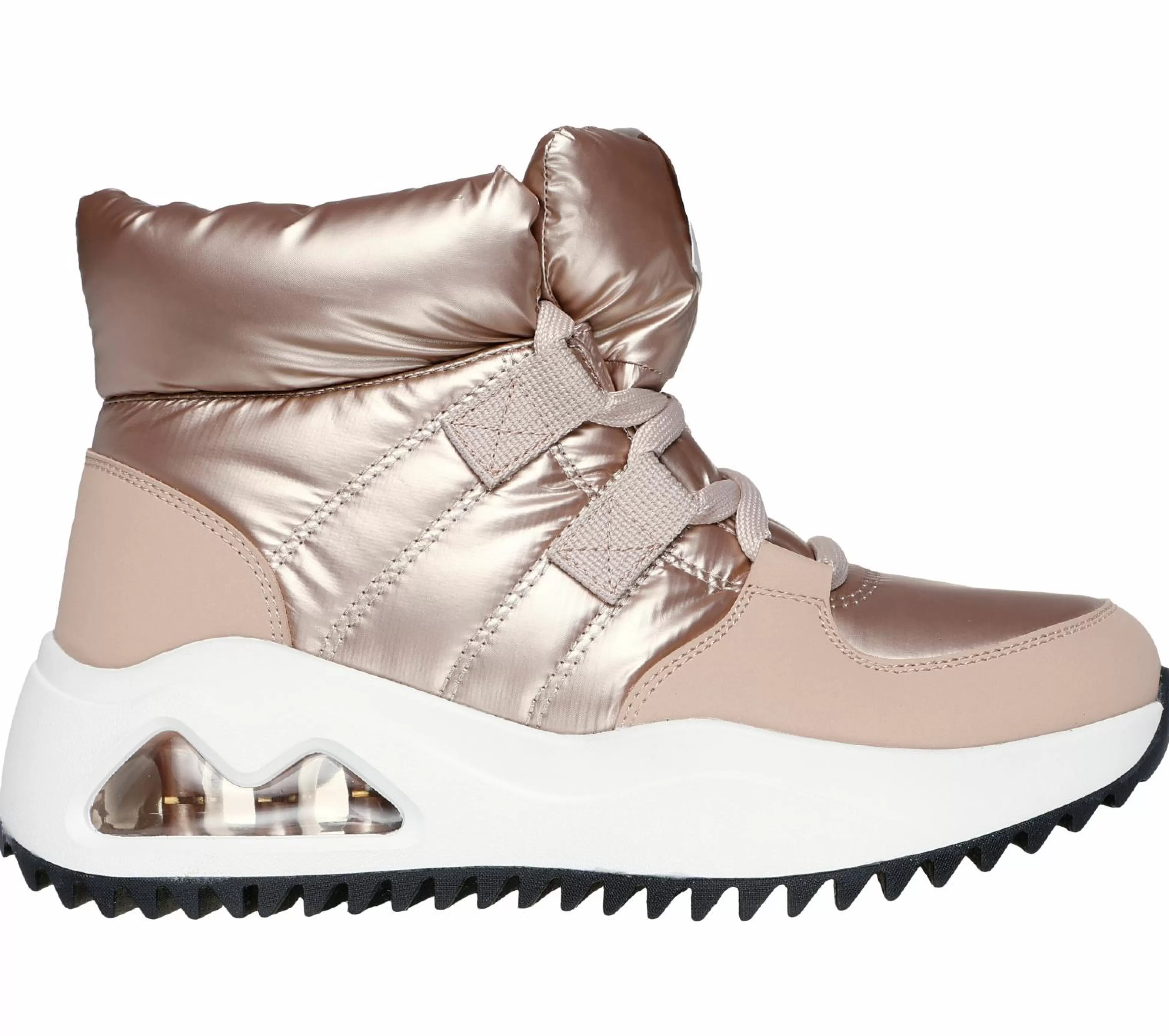 SKECHERS Veterschoenen | Boots^Uno Peaks - Moon Puffz CHAMPAGNE