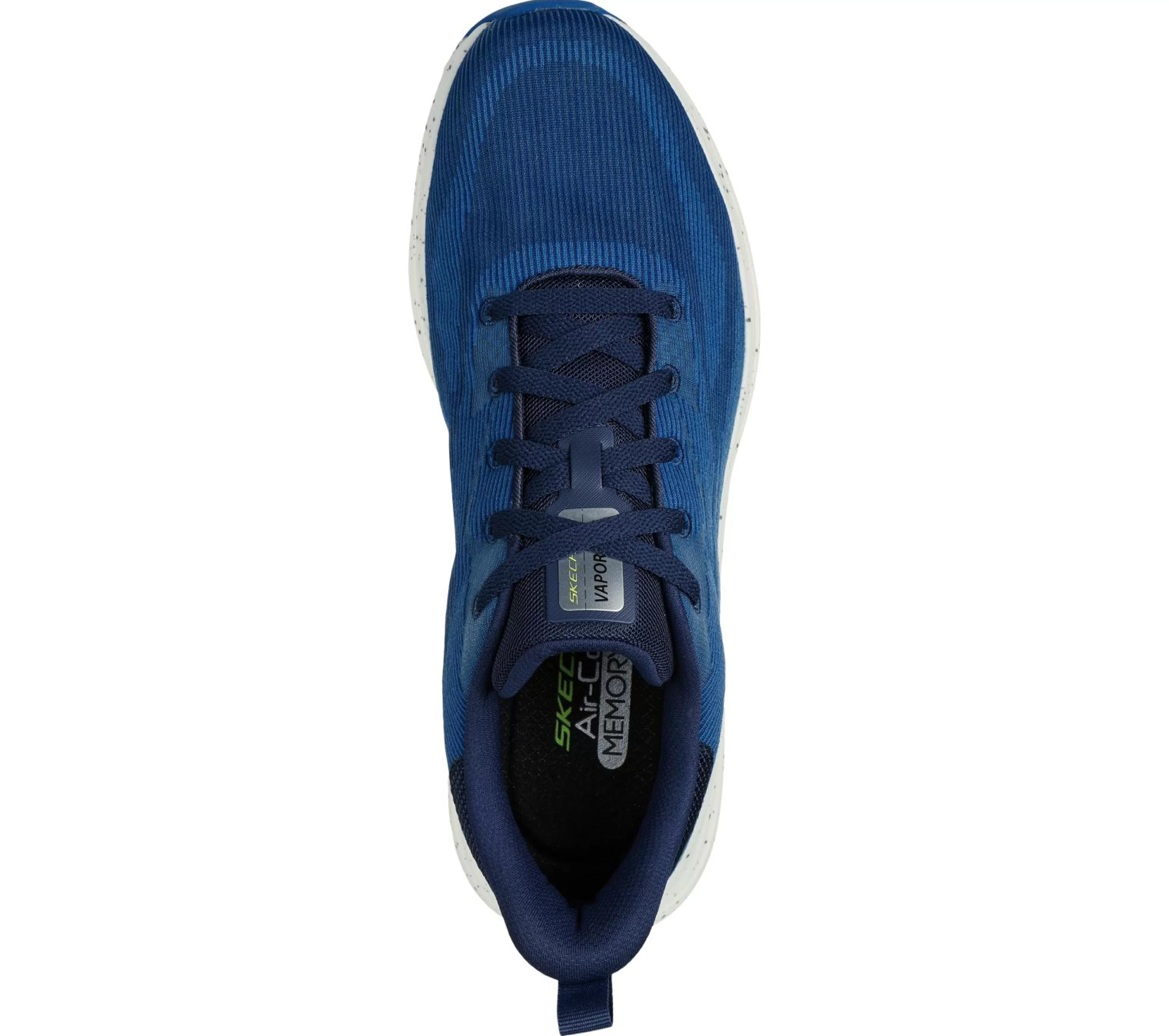 SKECHERS Veterschoenen | Sportieve Sneakers^Vapor Foam - Rouder BLAUW / LIMOEN