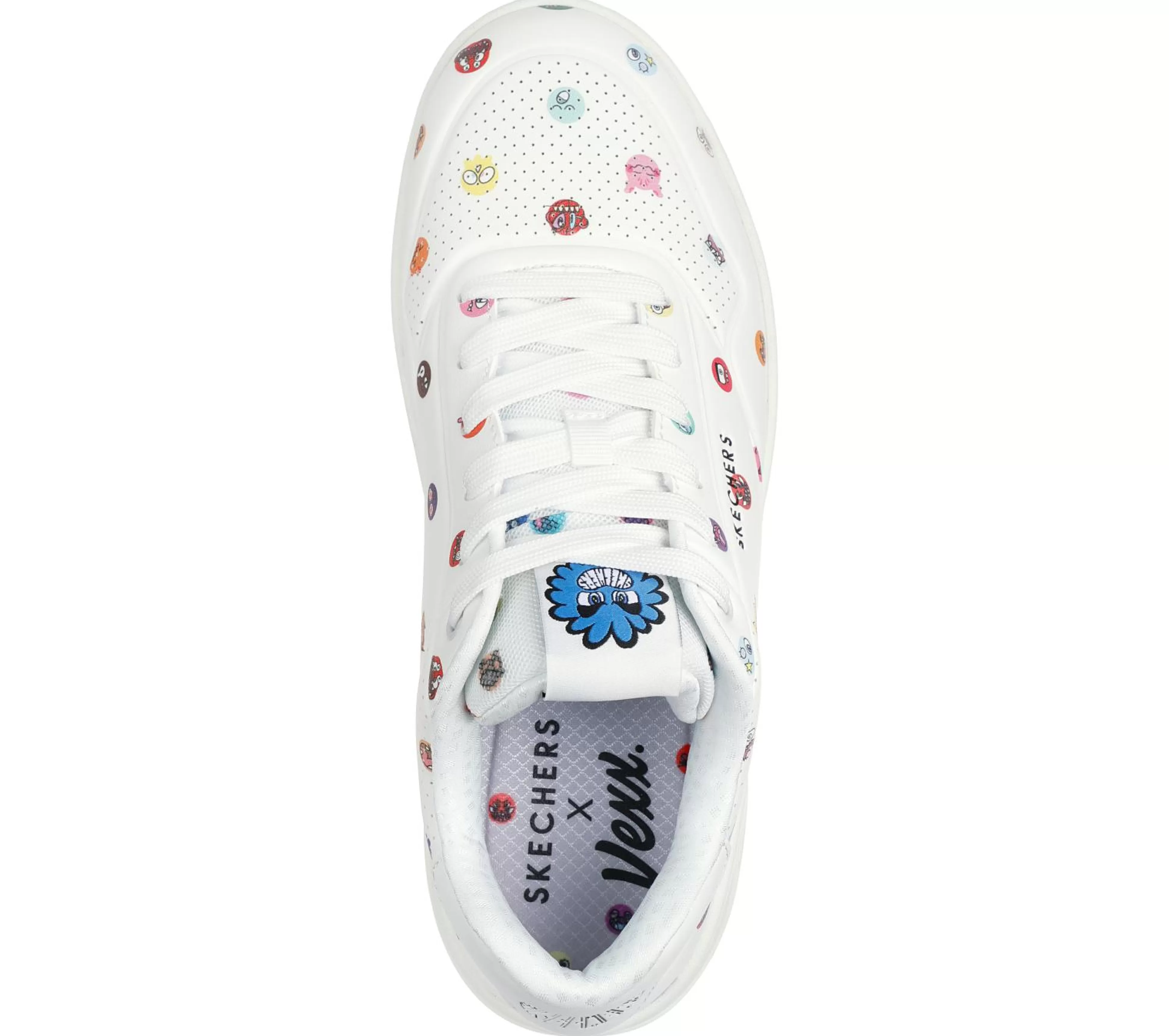 SKECHERS Casual Sneakers^Vexx: Uno Court - Vexx Multi-Moji WIT / MULTI