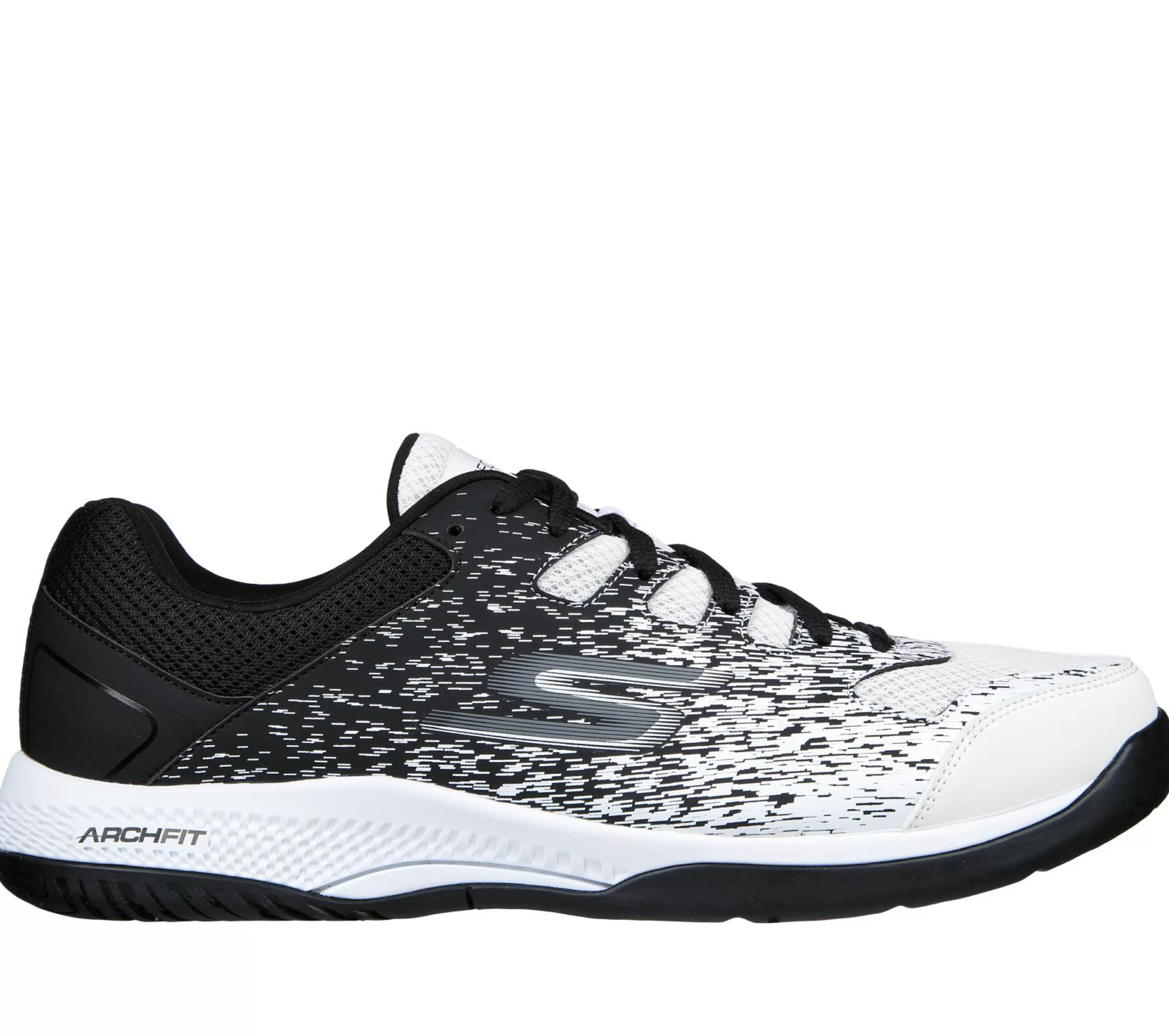 SKECHERS Sportieve Sneakers^Viper Court - Pickleball WIT / ZWART