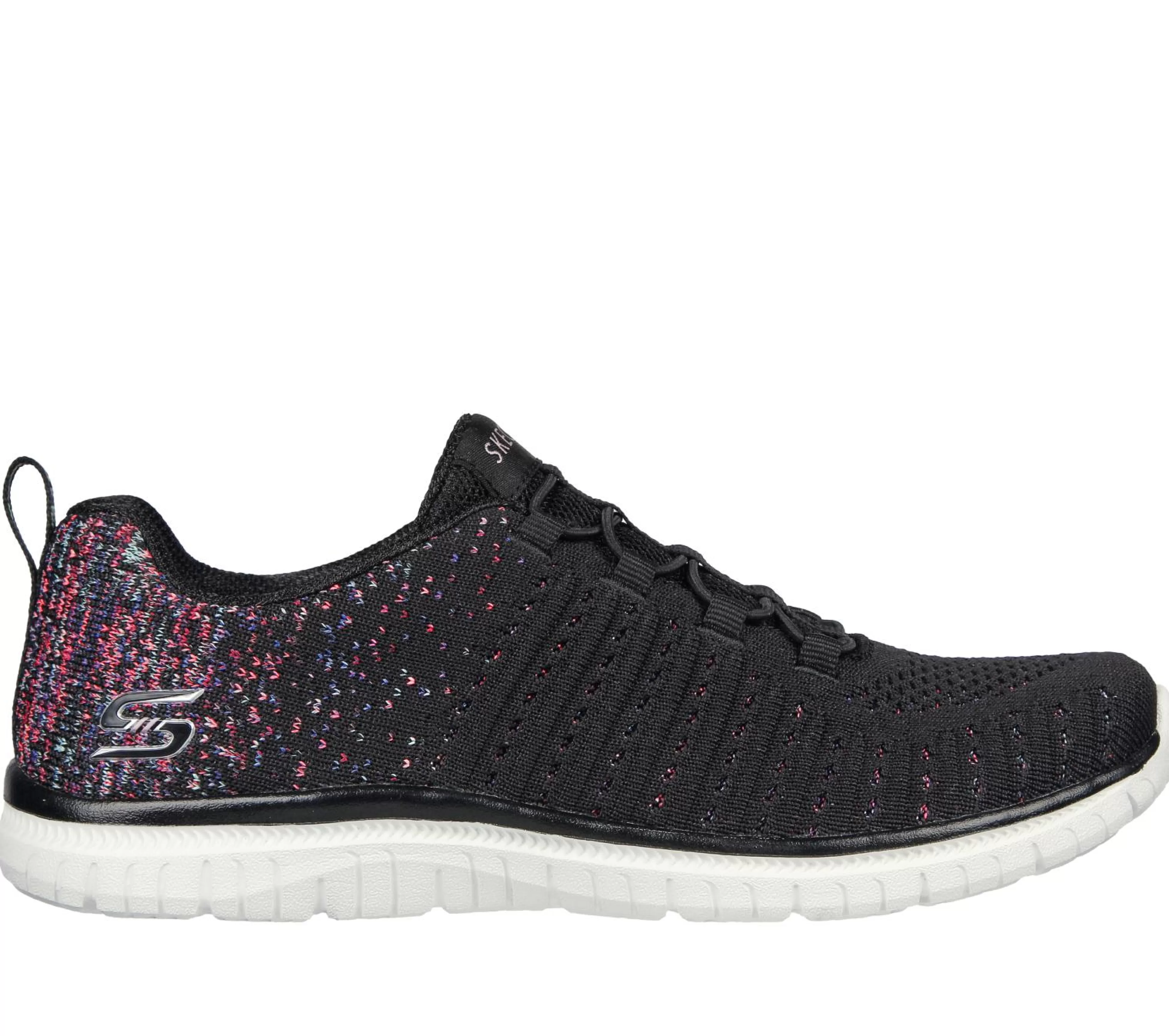 SKECHERS Instappers | Casual Sneakers^Virtue ZWART / ROZE