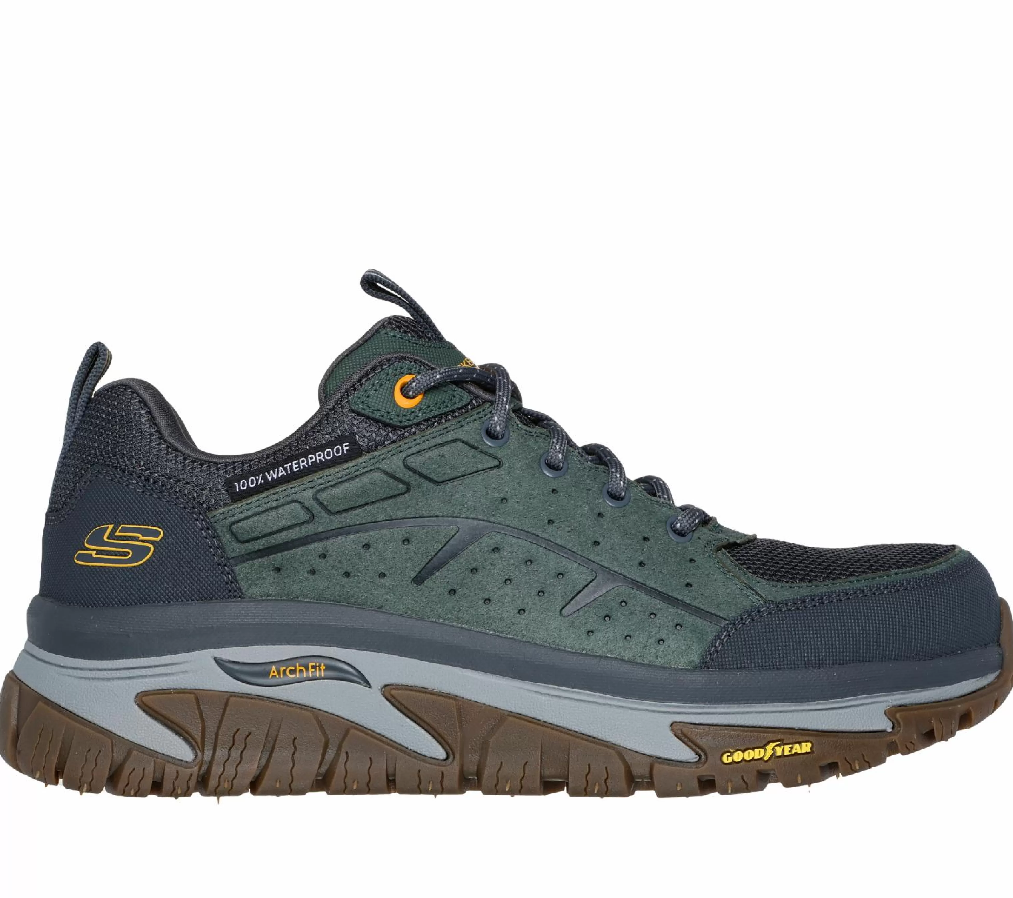 SKECHERS Veterschoenen | Sportieve Sneakers^Waterproof: Arch Fit Road Walker - Vernal GROEN