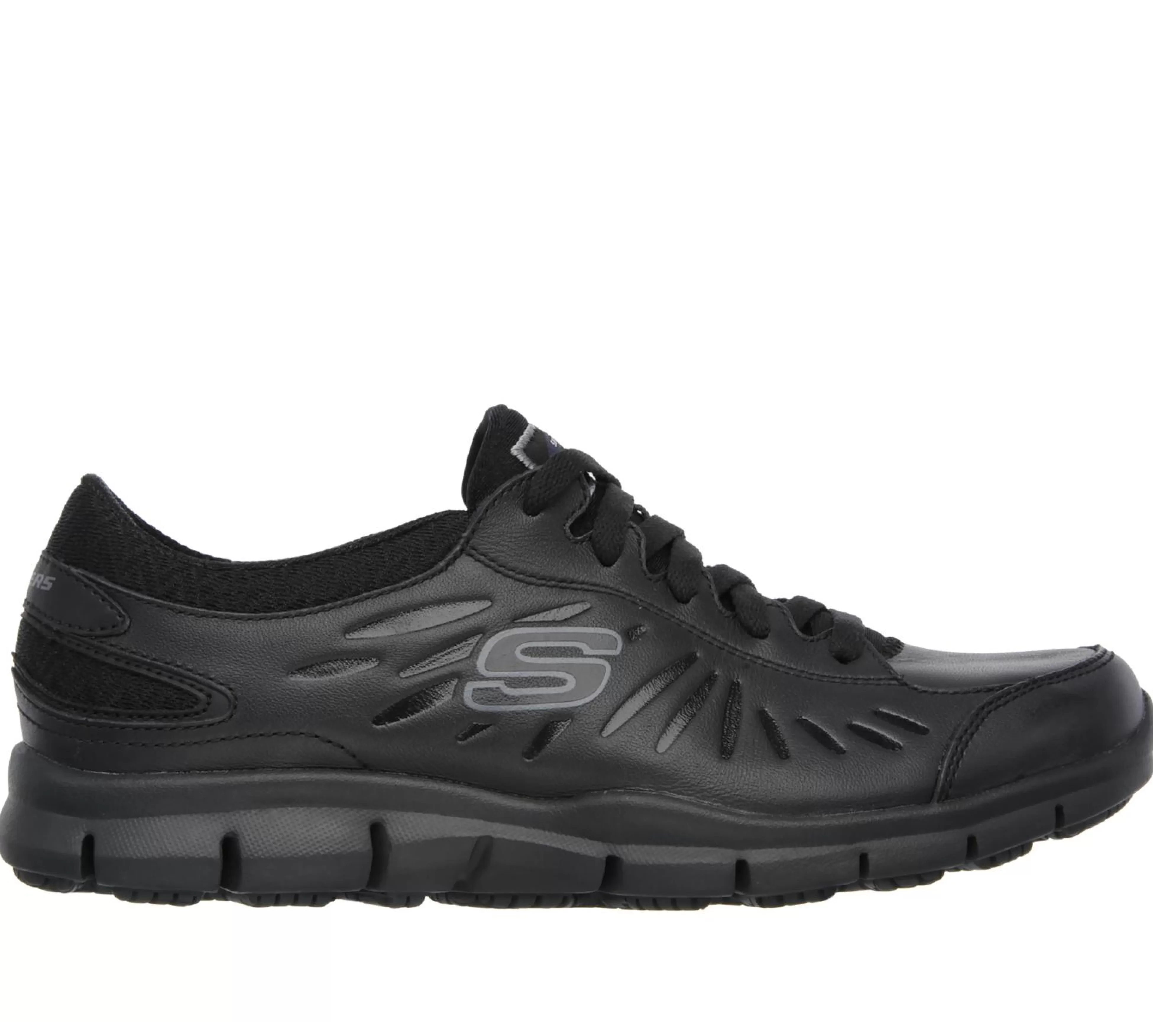 SKECHERS Work | Veterschoenen^Work: Eldred SR ZWART