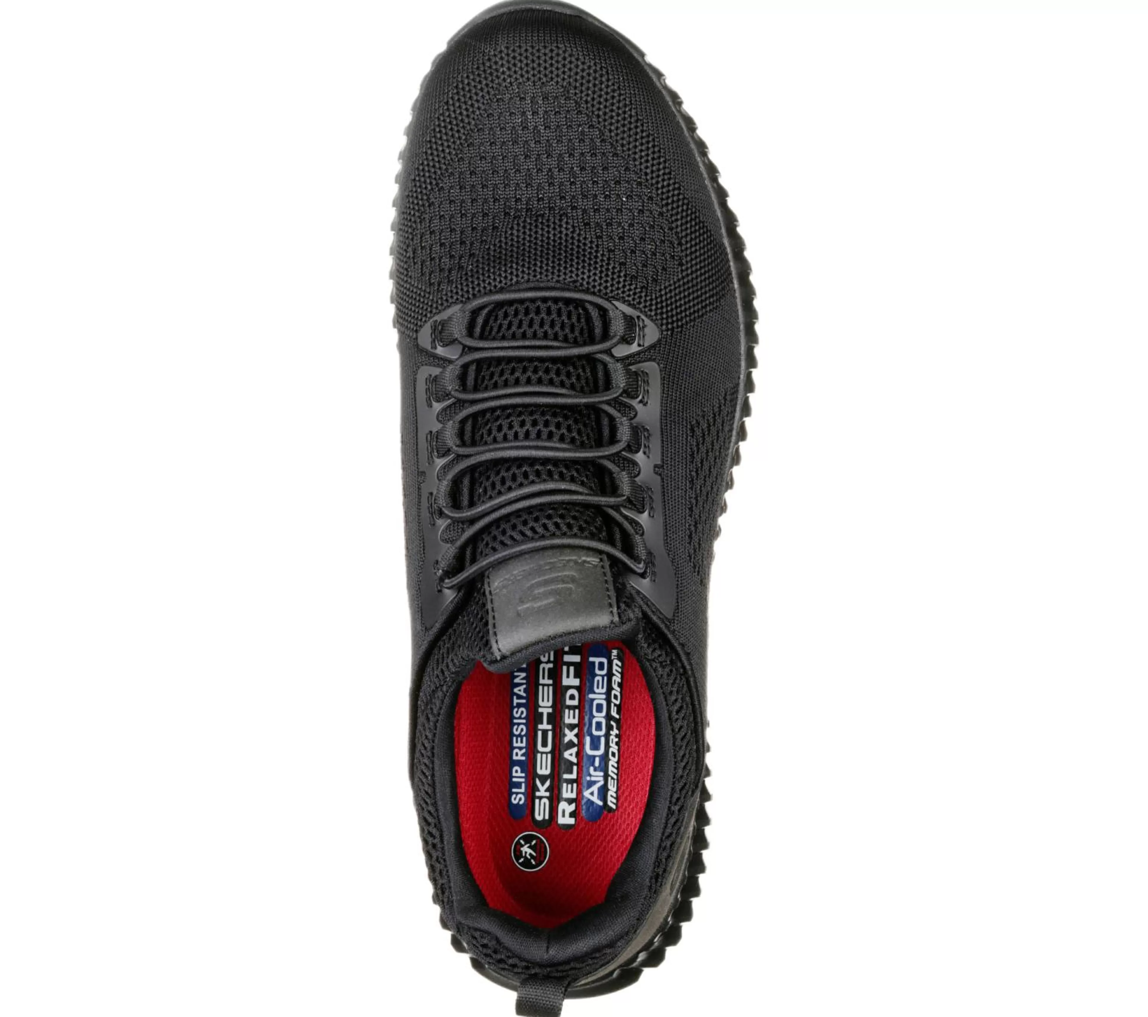 SKECHERS Work^Work Relaxed Fit: Cessnock SR ZWART