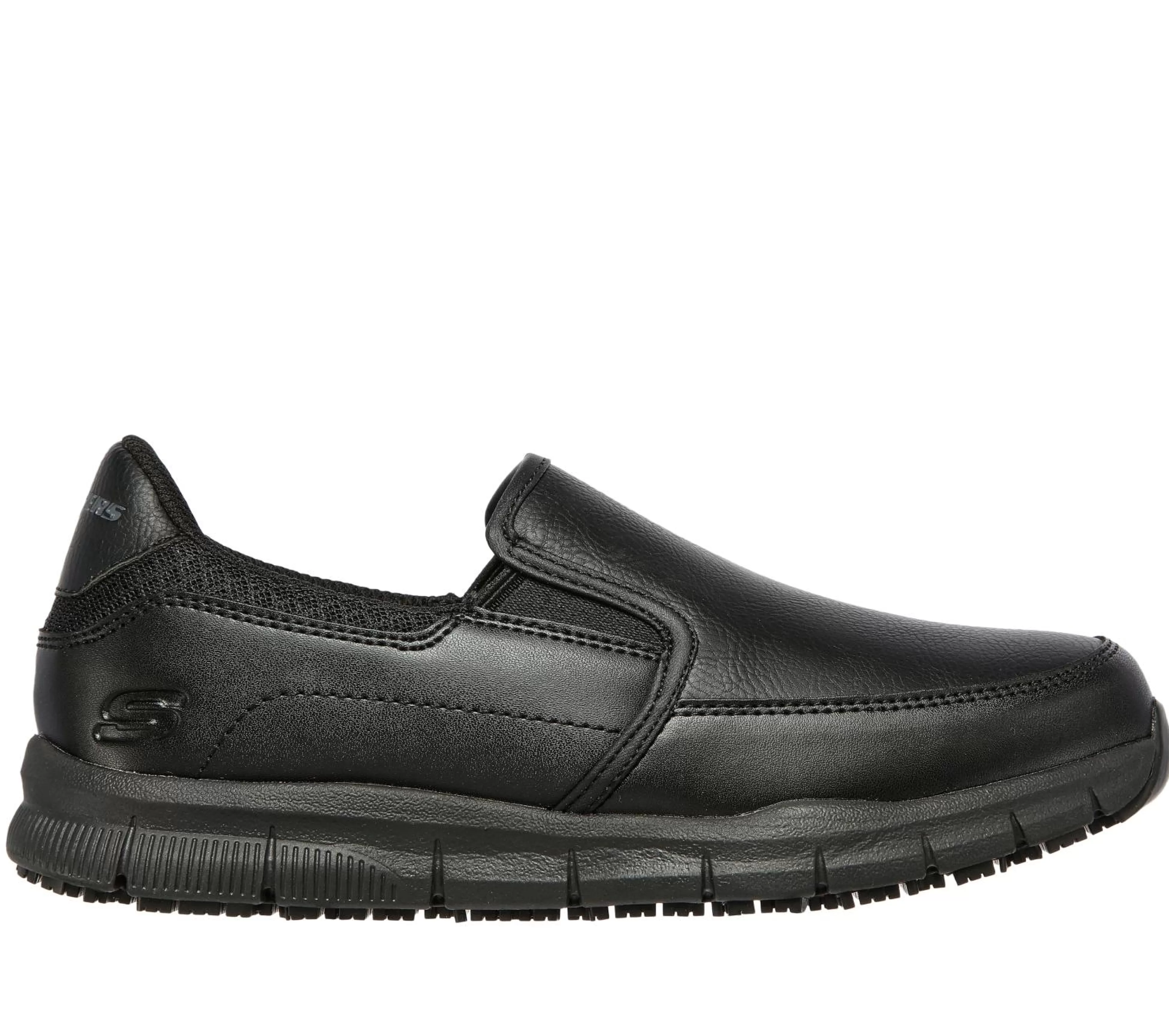 SKECHERS Work^Work Relaxed Fit: Nampa - Annod SR ZWART