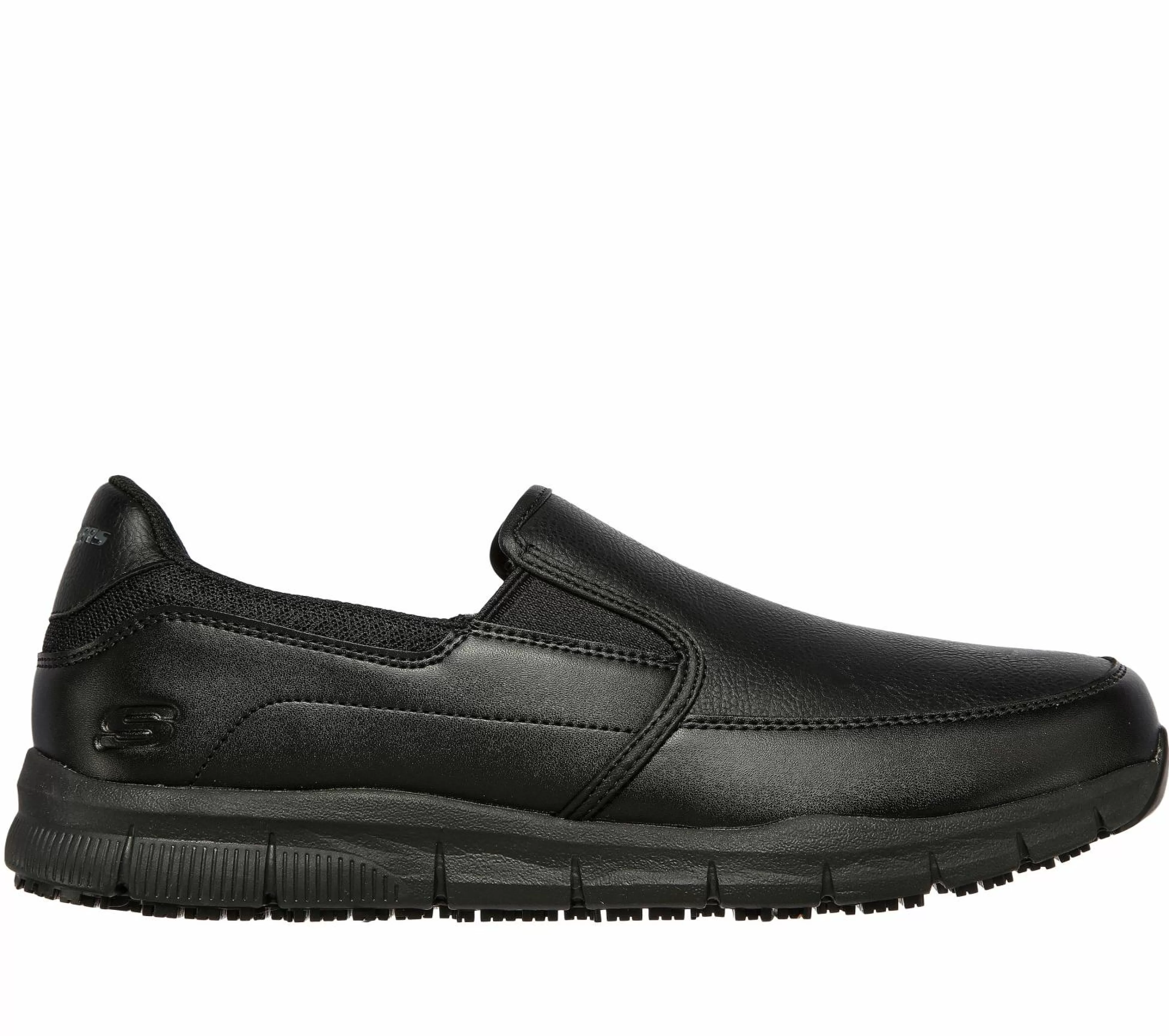 SKECHERS Work^Work Relaxed Fit: Nampa - Groton SR ZWART